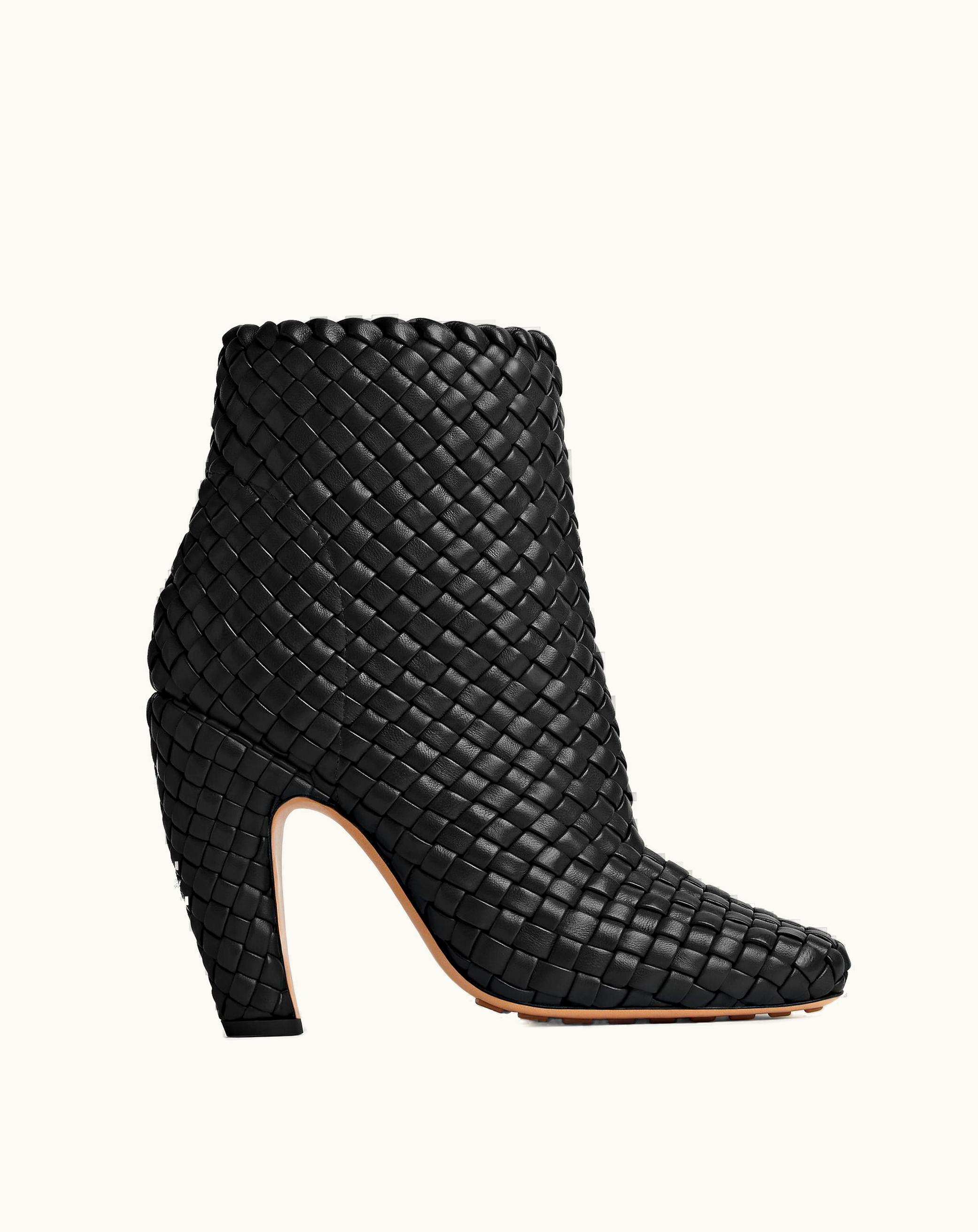 Bottega Veneta Bottega Veneta Women's Canalazzo Ankle Boot In Black