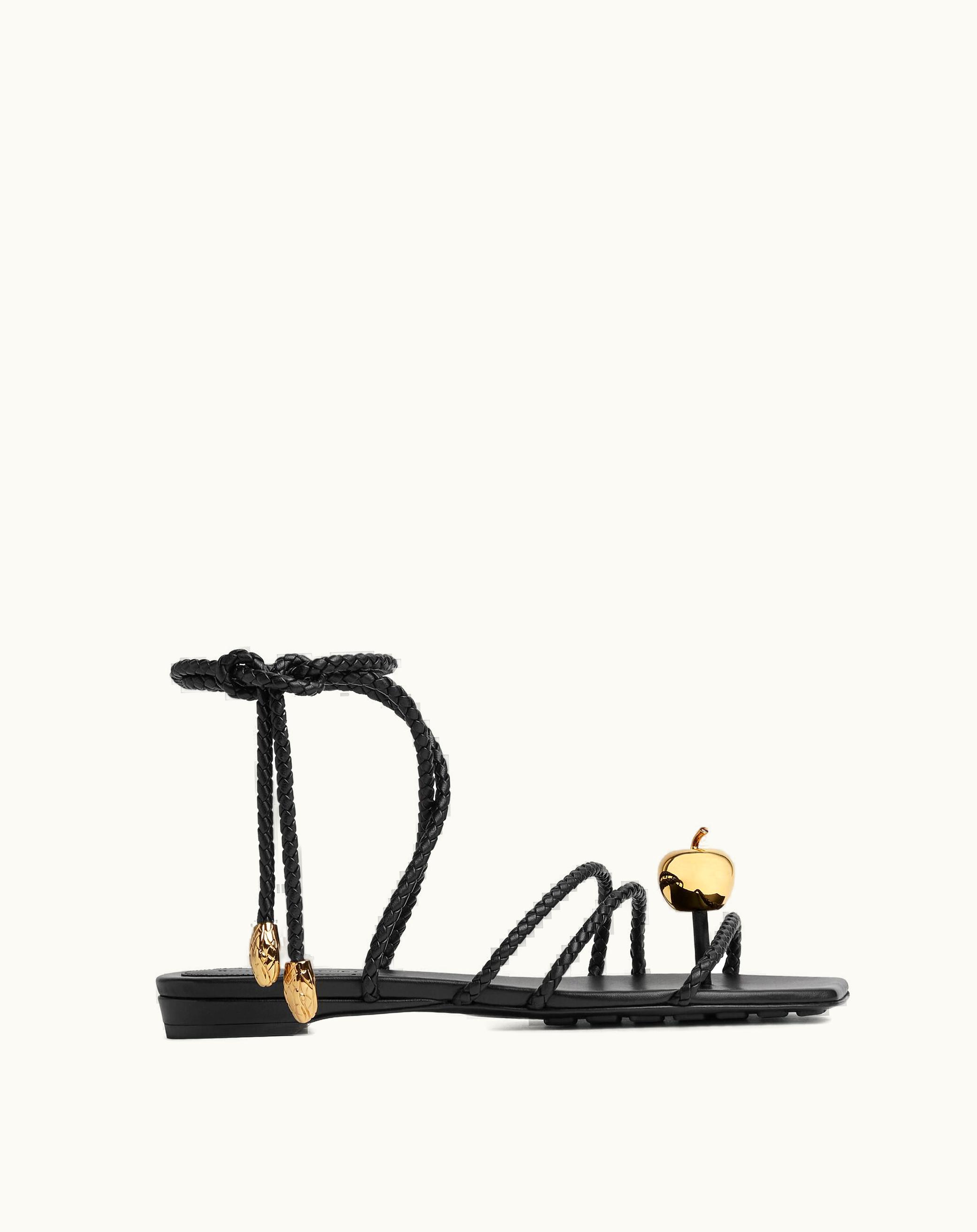 Bottega Veneta Bottega Veneta Women's Adam Flat Sandal In Black
