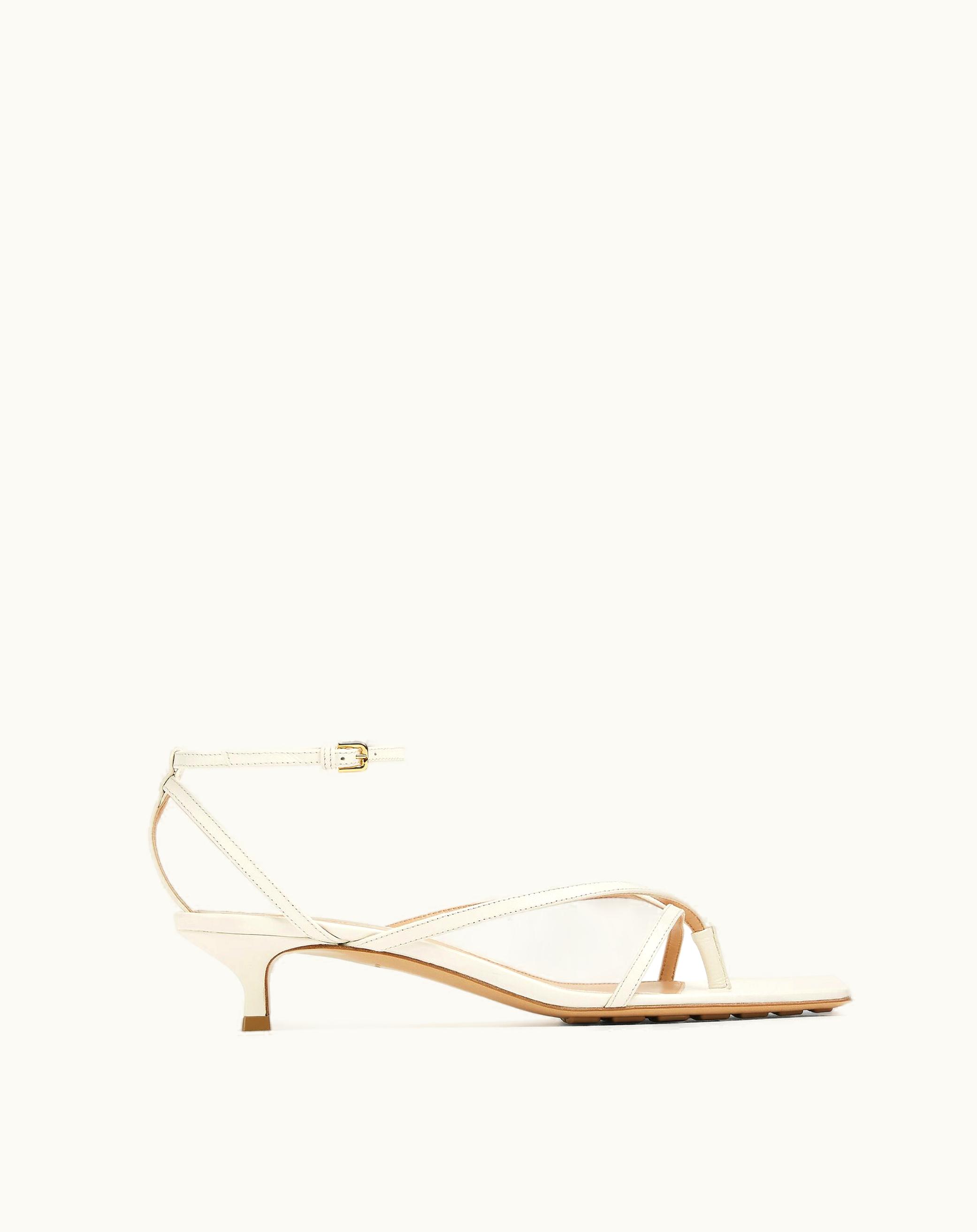 Bottega Veneta Bottega Veneta Women's Stretch Strap Sandal In White