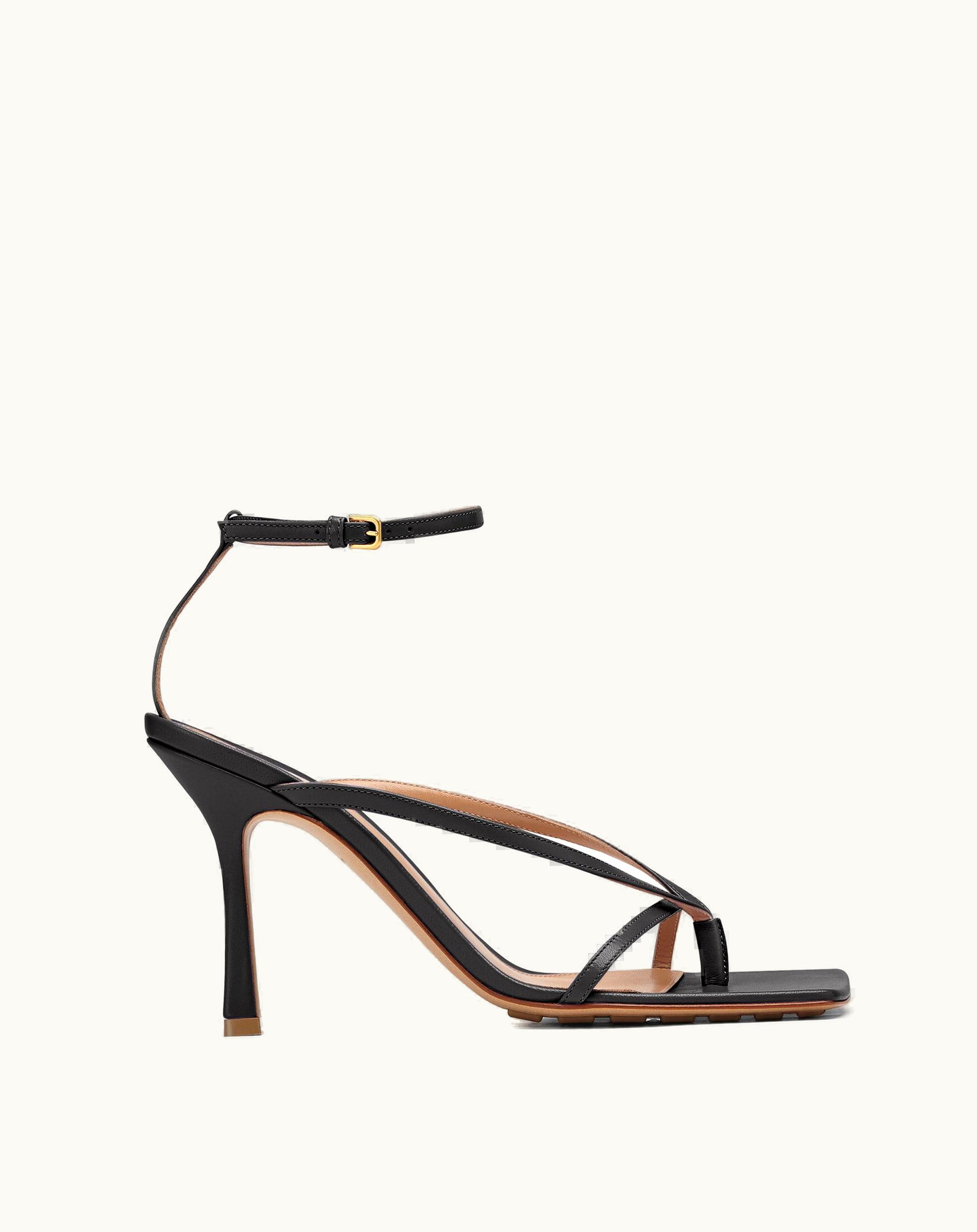 Bottega Veneta Bottega Veneta Women's Stretch Strap Sandal In Nero