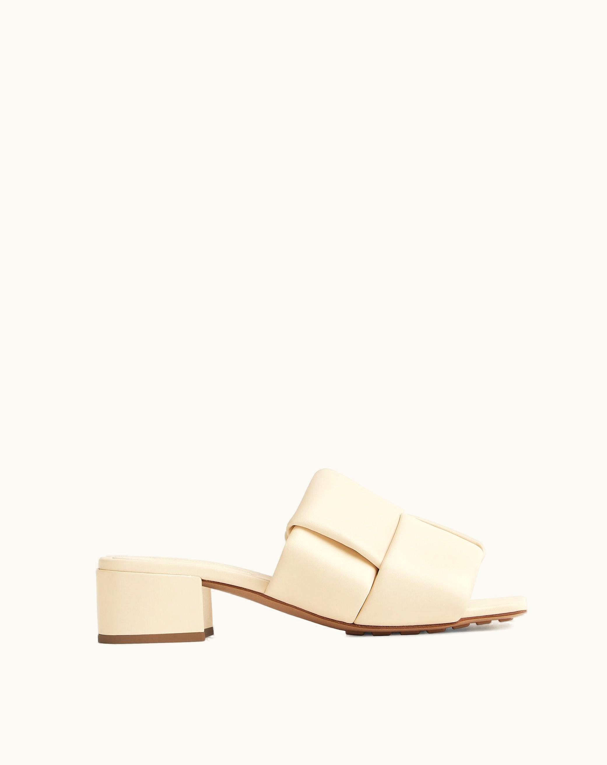 Bottega Veneta Bottega Veneta Women's Patch Mule In Sea Salt