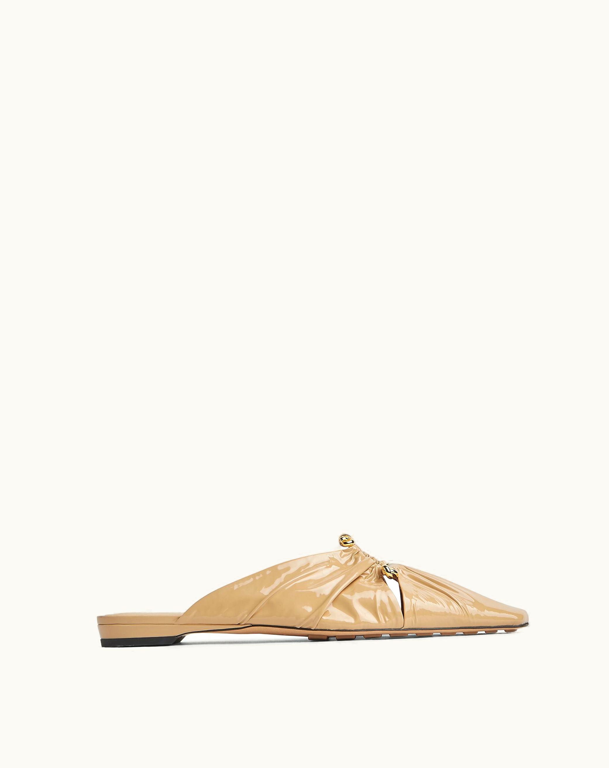 Bottega Veneta Bottega Veneta Women's Bunnie Flat Mule In Cane Sugar