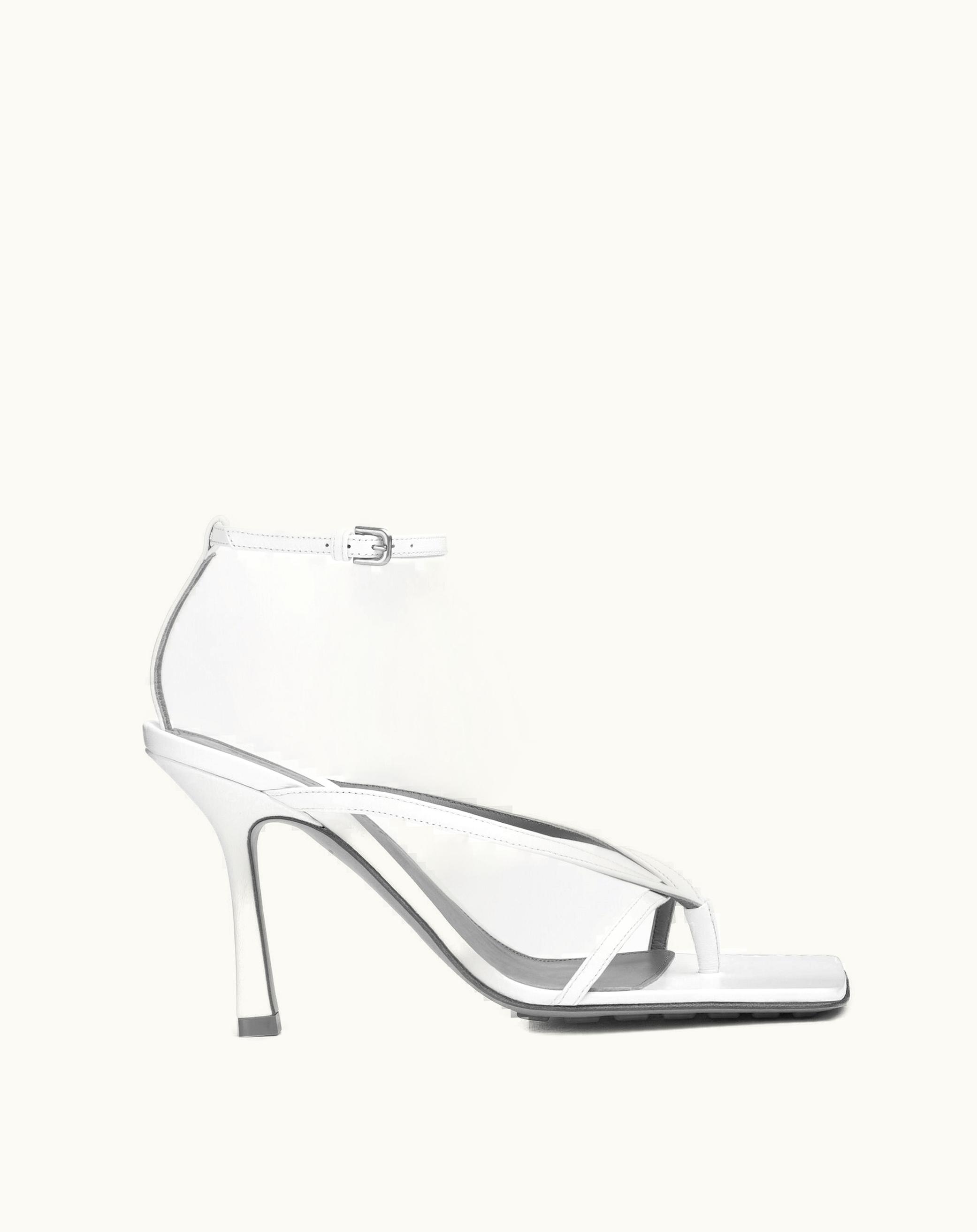 Bottega Veneta Bottega Veneta Women's Stretch Strap Sandal In Optic White