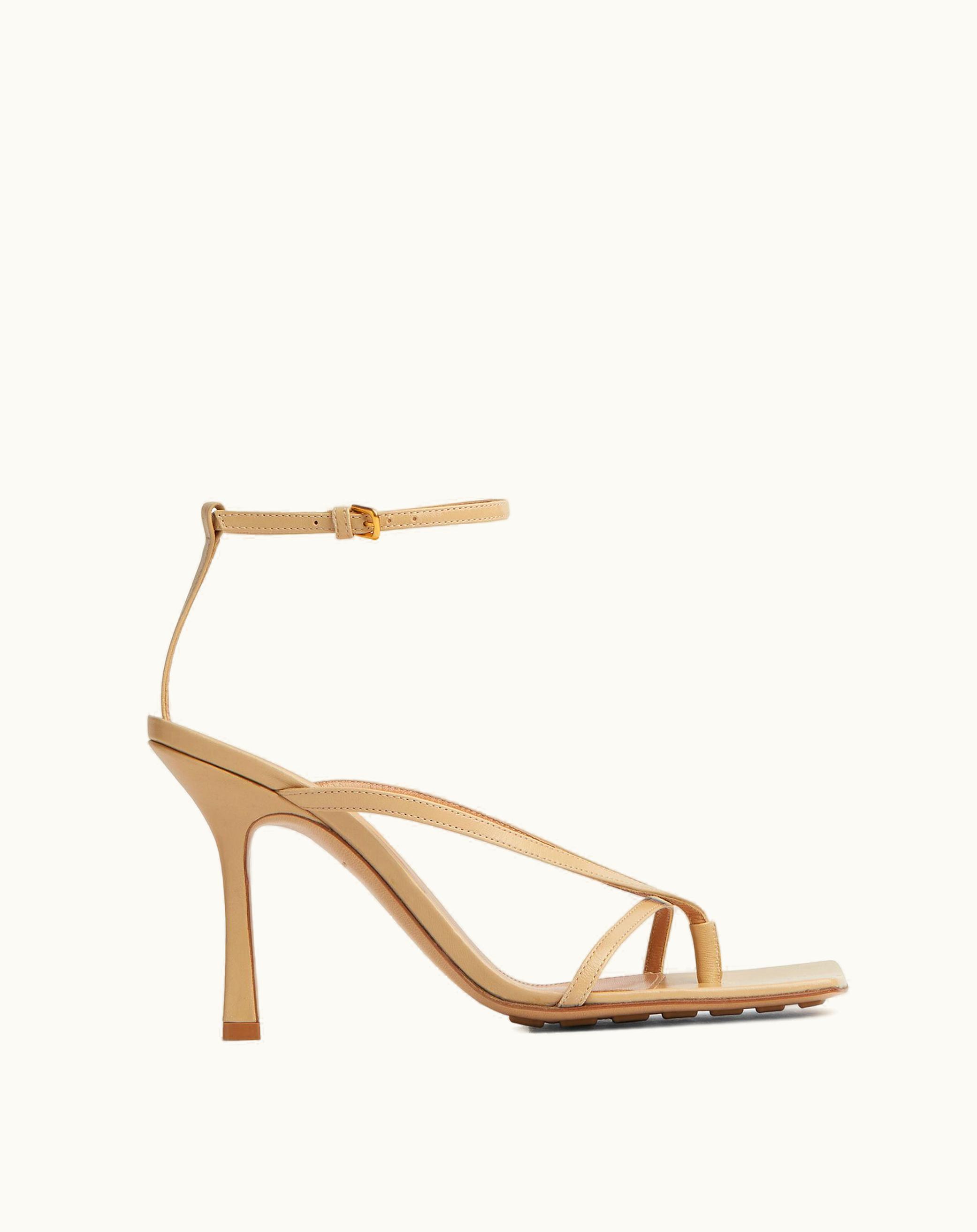 Bottega Veneta Bottega Veneta Women's Stretch Strap Sandal In Cane Sugar