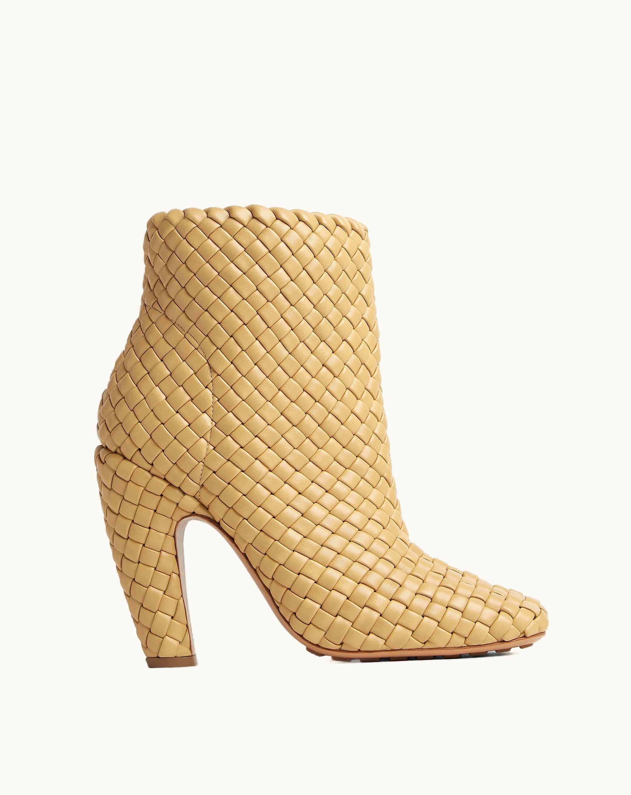 Bottega Veneta Bottega Veneta Women's Canalazzo Ankle Boot In Sesame Light
