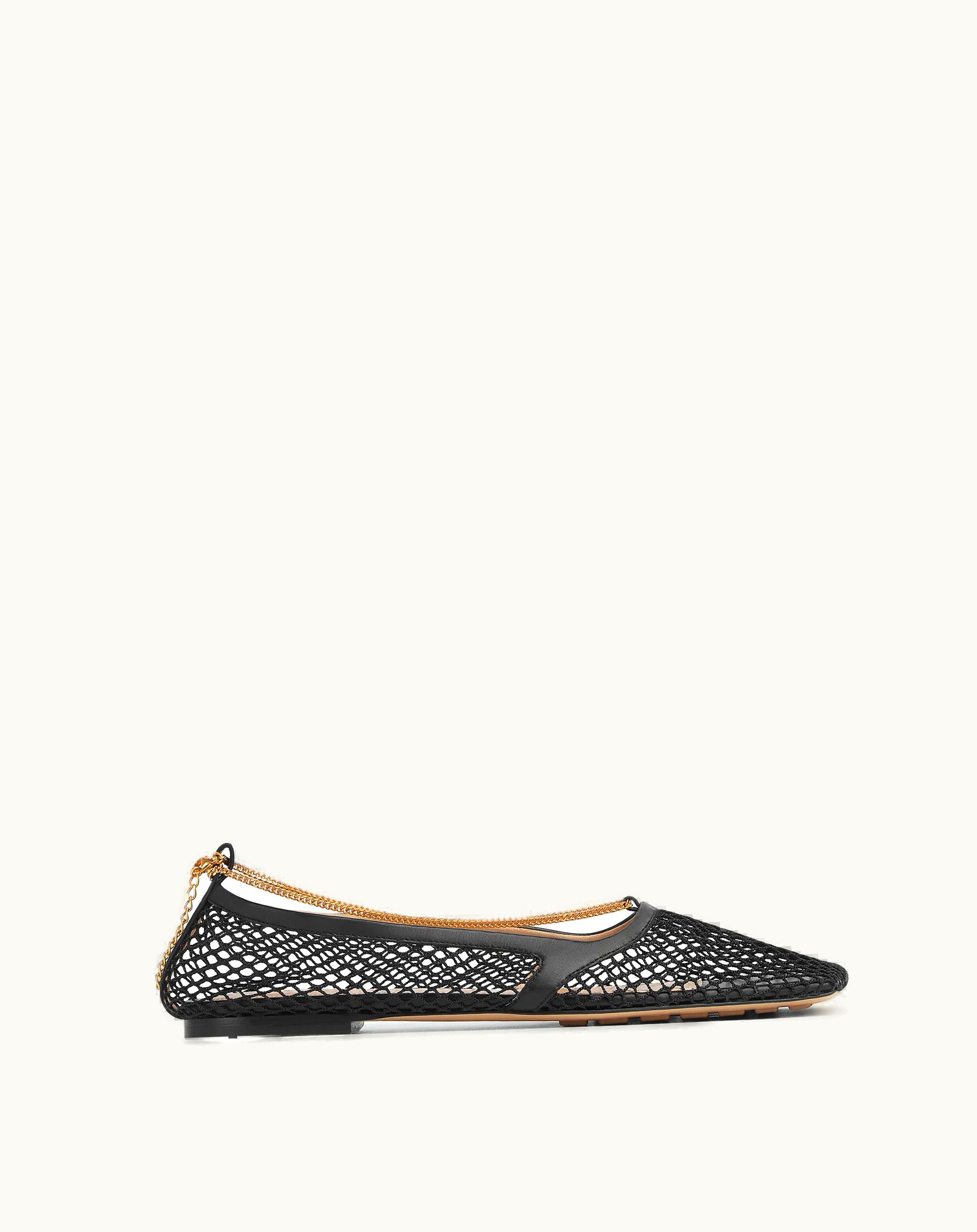 Bottega Veneta Bottega Veneta Women's Stretch Ballerina Flat In Black