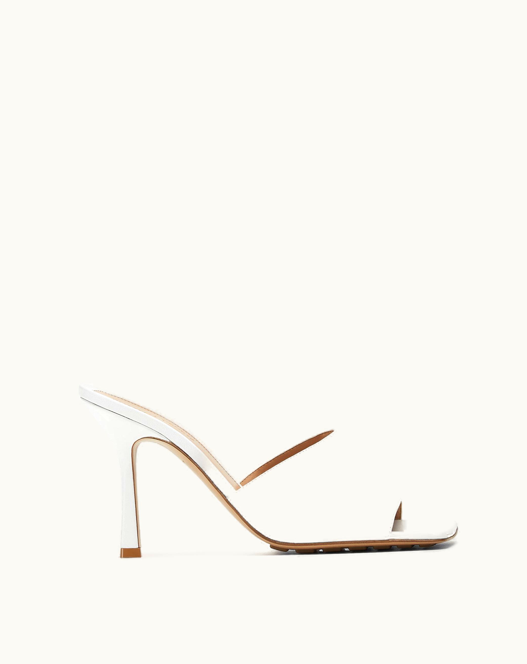 Bottega Veneta Bottega Veneta Women's Stretch Mule In Optic White