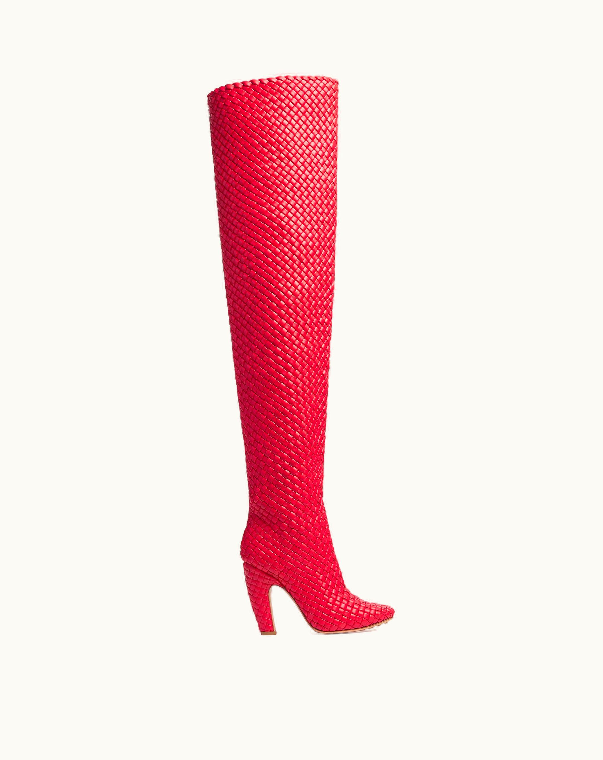 Bottega Veneta Bottega Veneta Women's Canalazzo Over-The-Knee Boot In Vernis