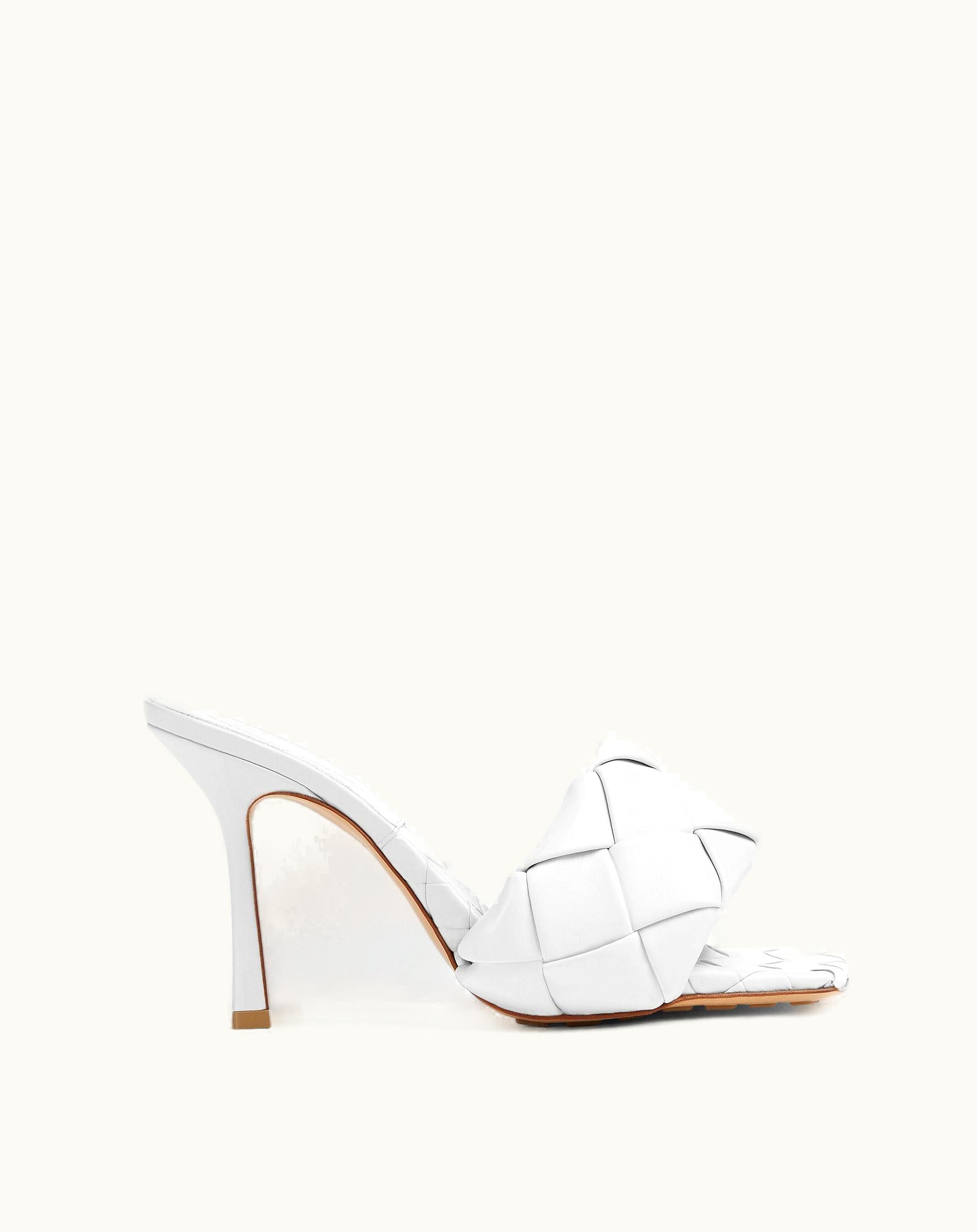 Bottega Veneta Bottega Veneta Women's Lido Mule In Optic White