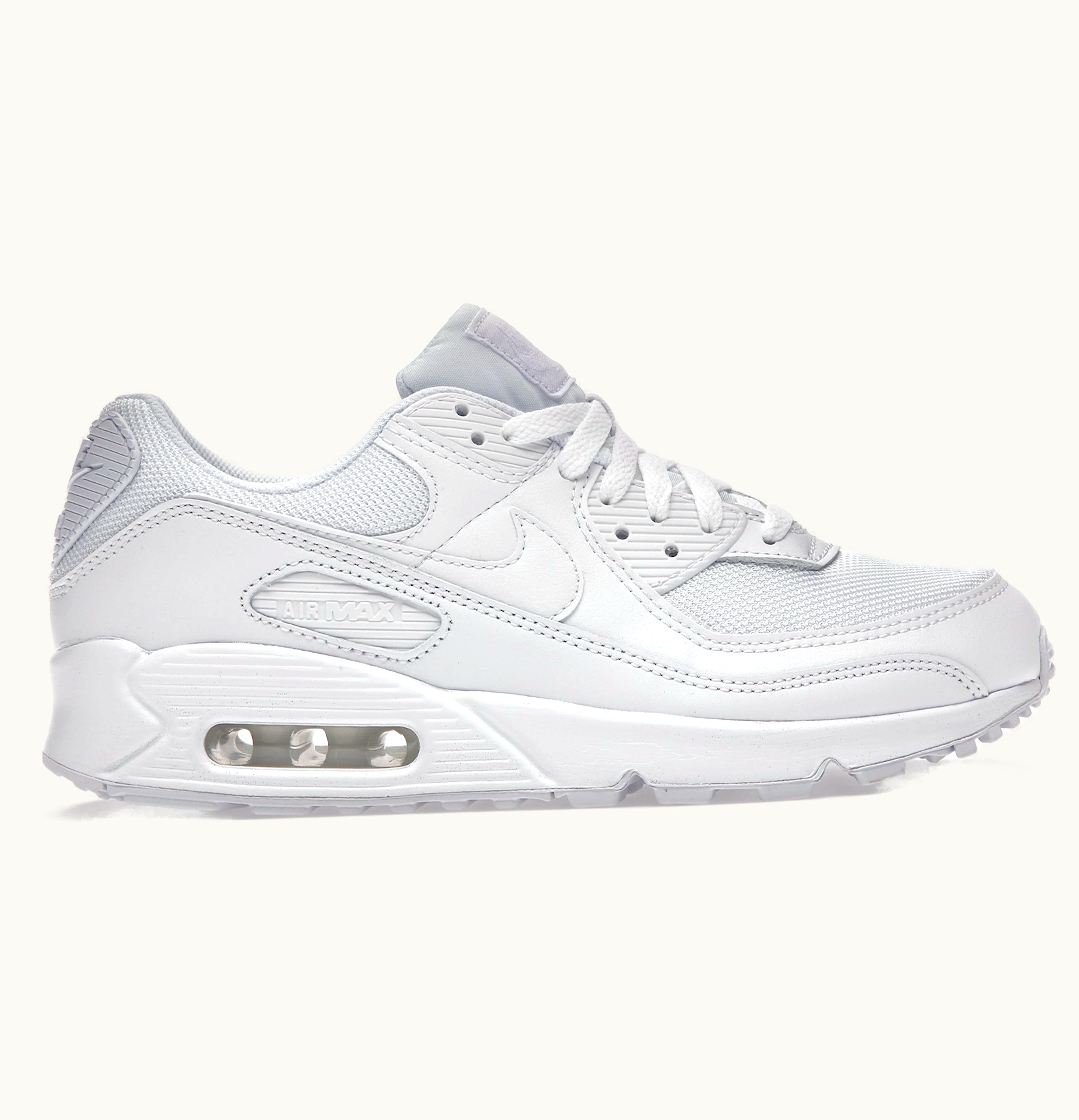 Nike Nike Air Max 90 Triple White W
