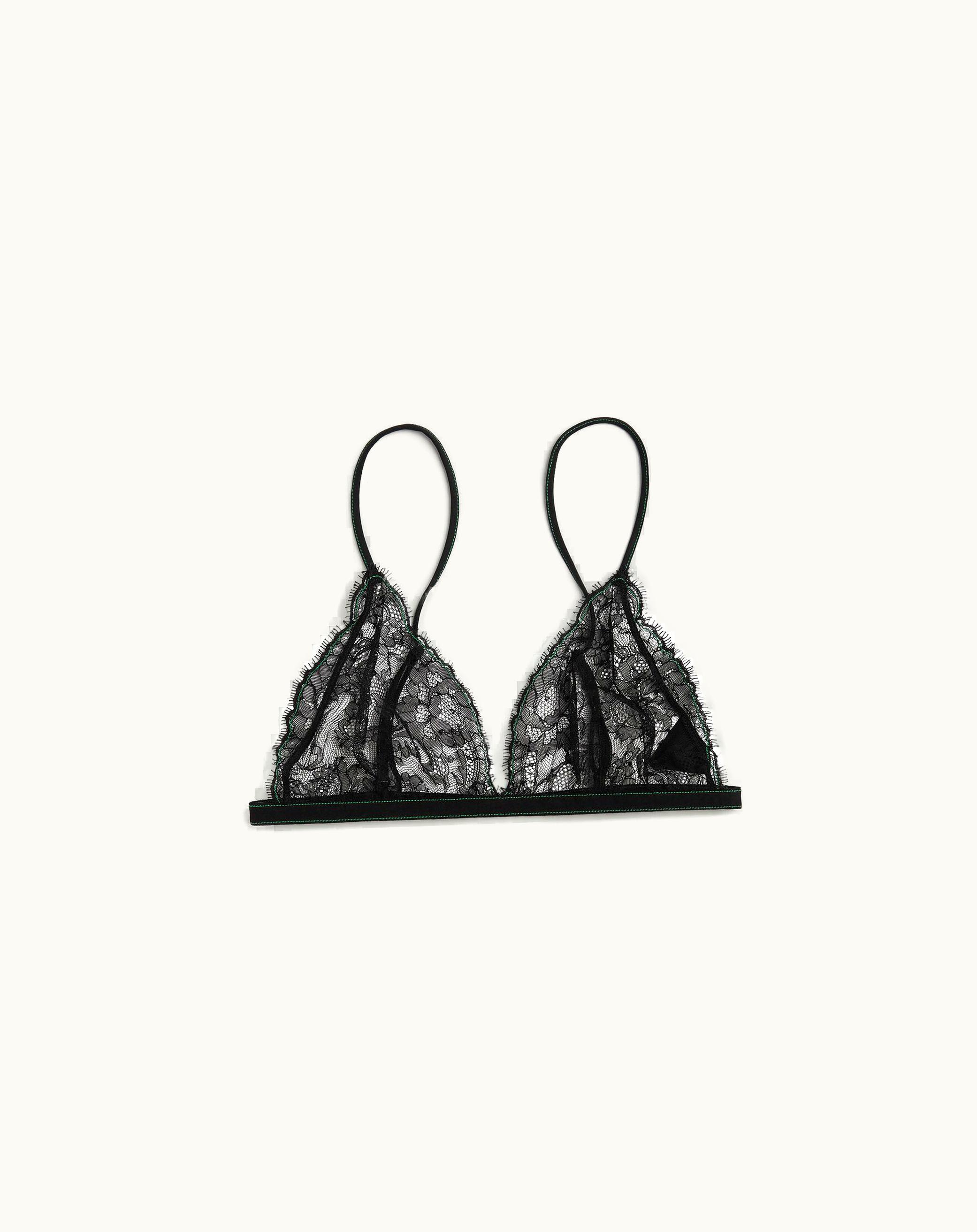 Bottega Veneta Bottega Veneta Women's Floral Lace Bra In Black