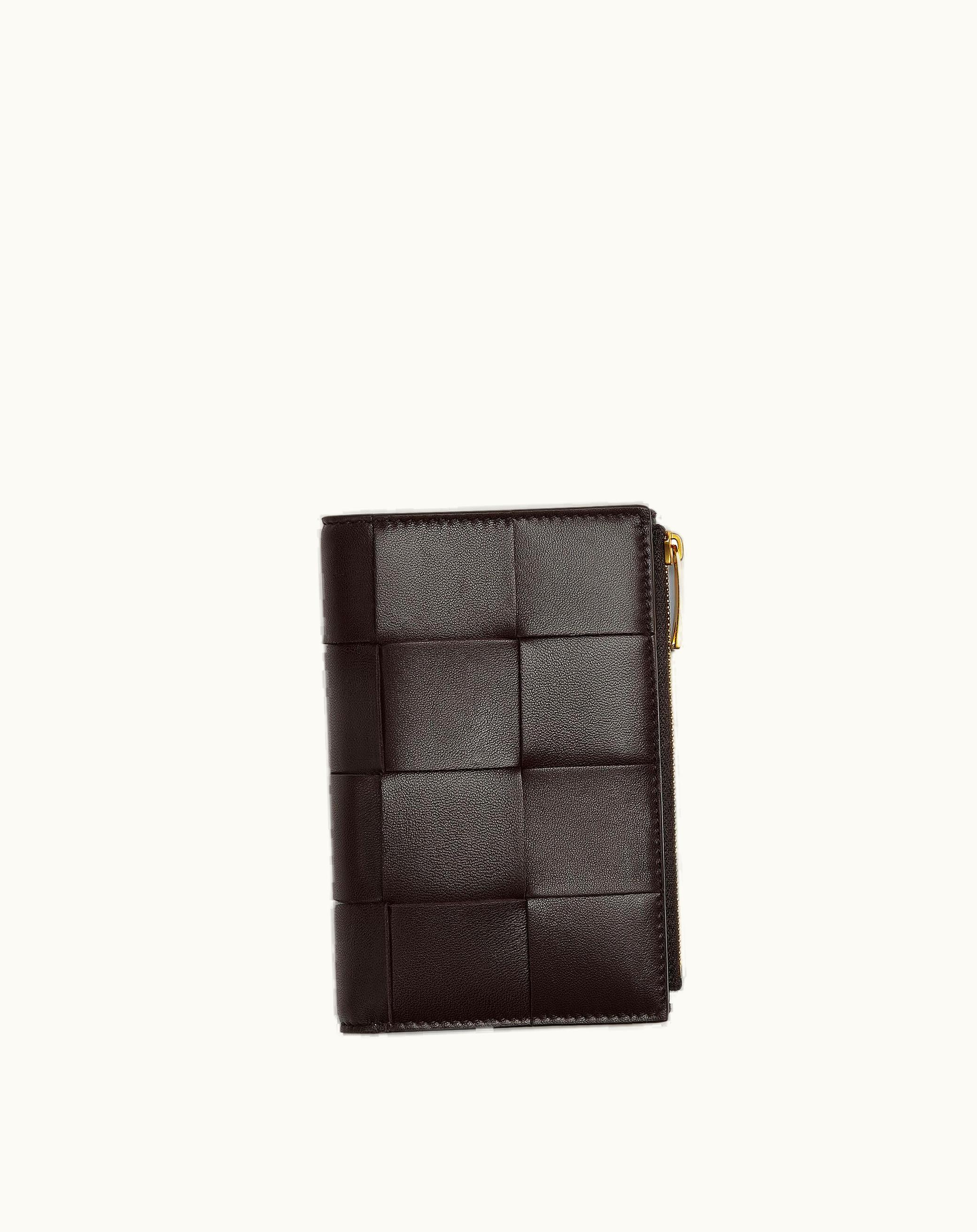 Bottega Veneta Bottega Veneta Women's Medium Cassette Bi-Fold Zip Wallet In Fondant