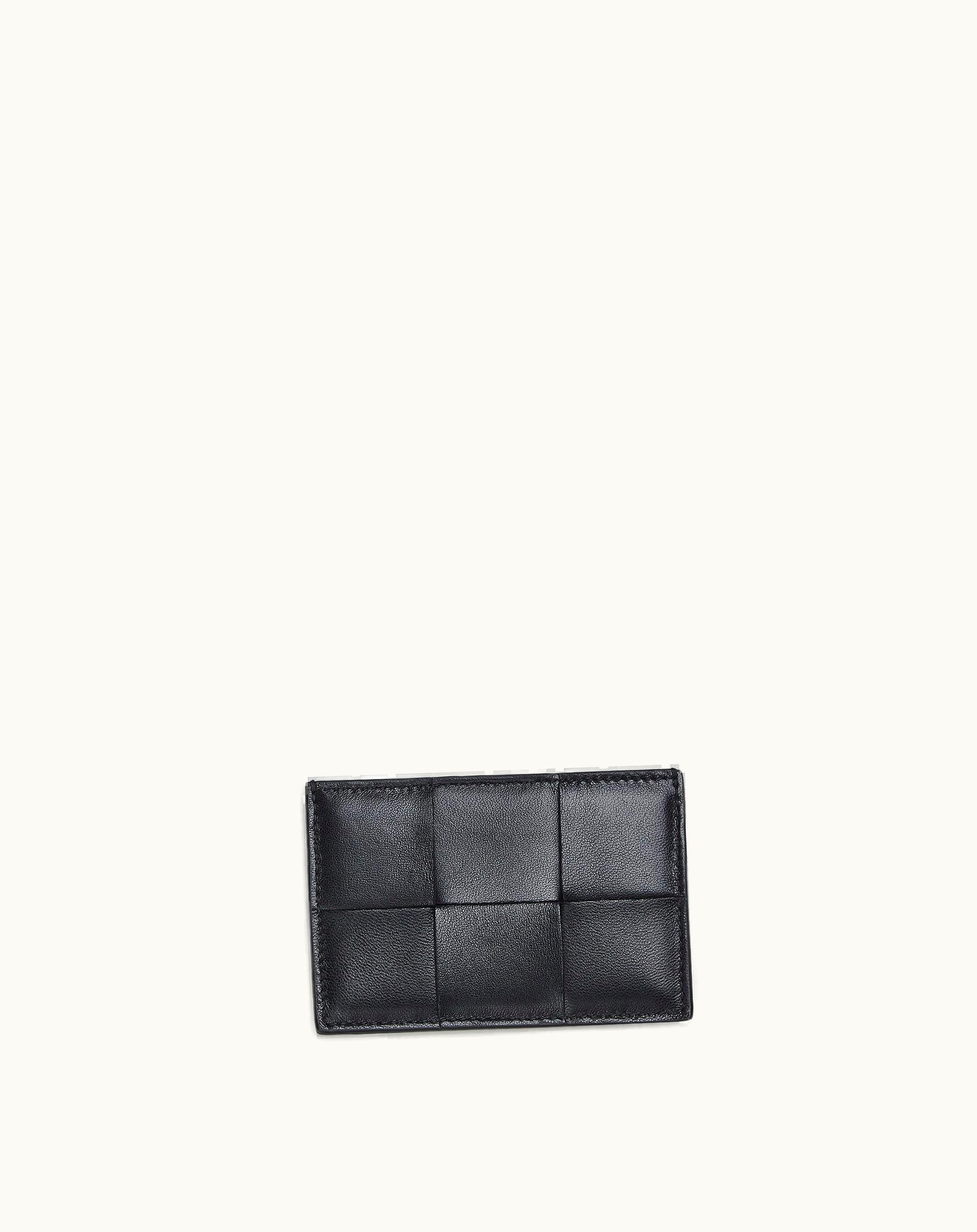 Bottega Veneta Bottega Veneta Women's Cassette Credit Card Case In Black
