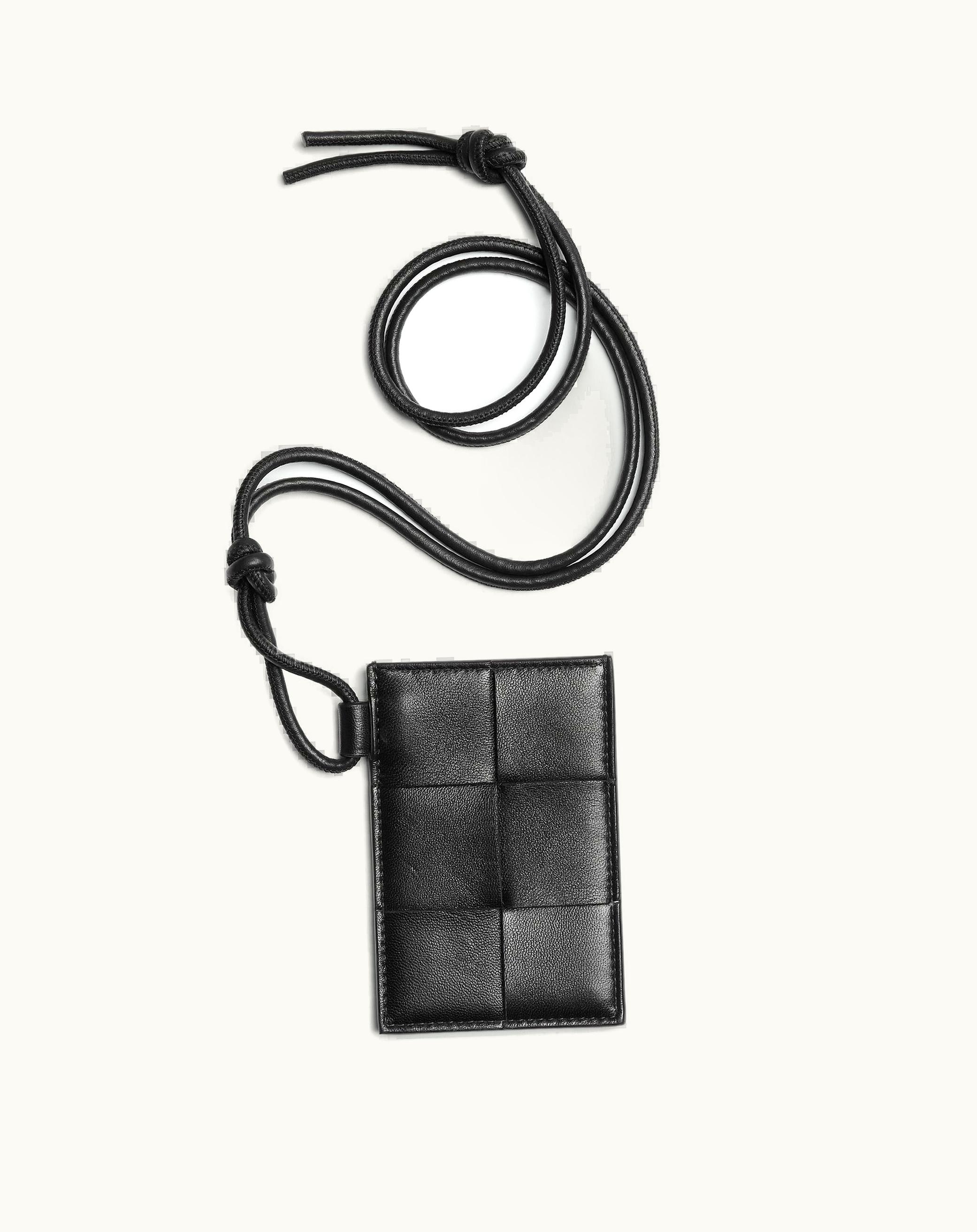 Bottega Veneta Bottega Veneta Women's Cassette Badge Holder In Black