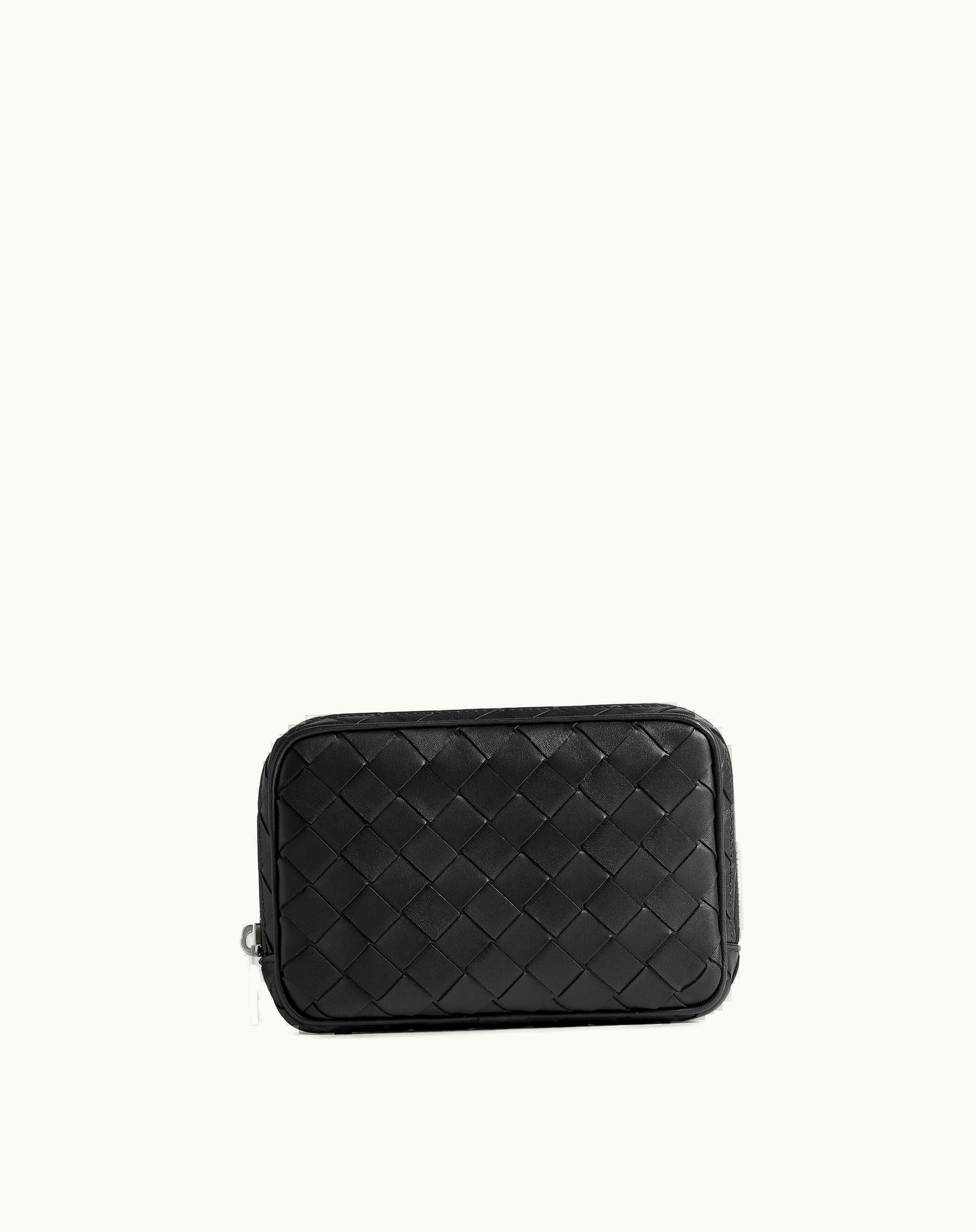 Bottega Veneta Bottega Veneta Men's Intrecciato Small Organizer In Black