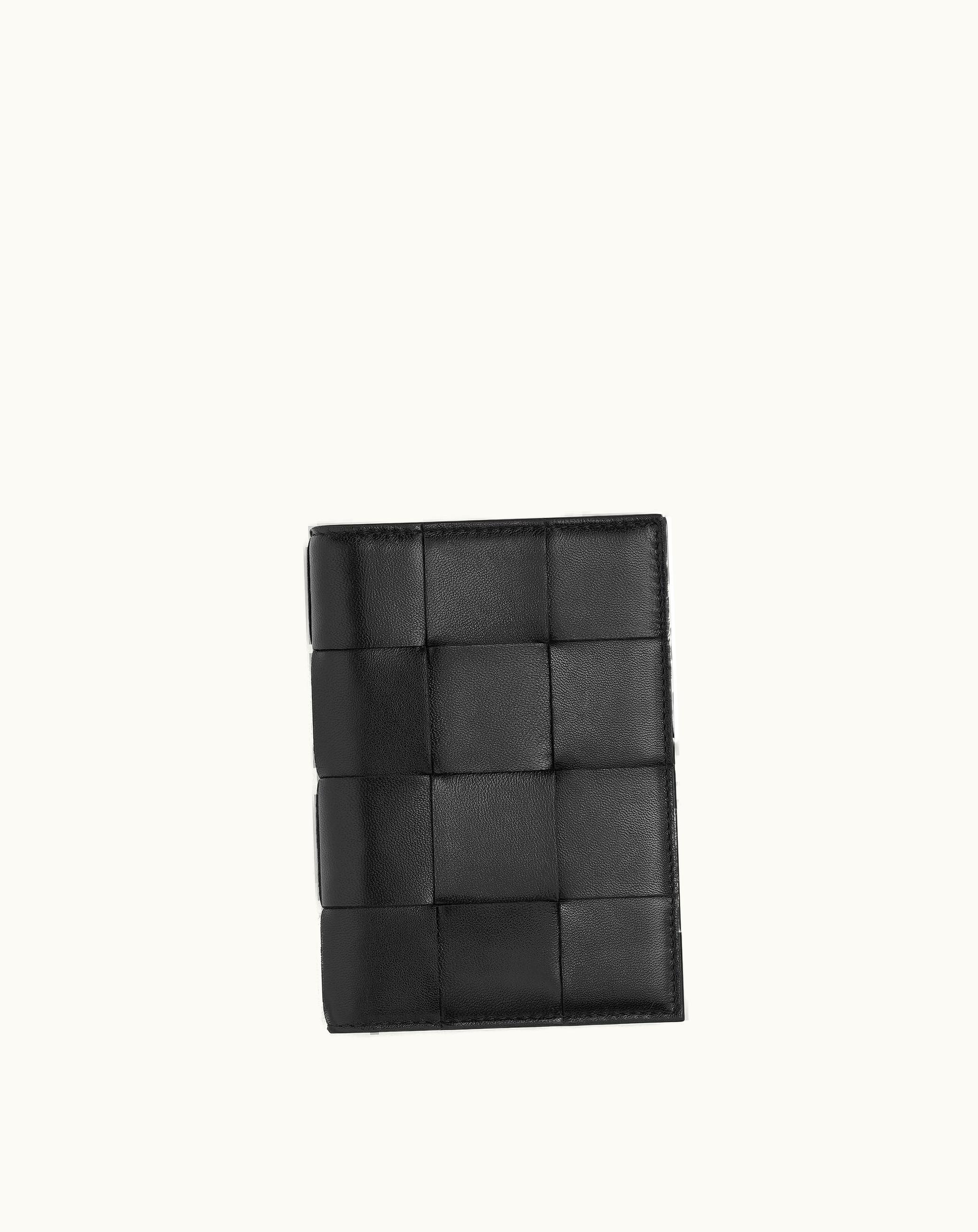 Bottega Veneta Bottega Veneta Women's Cassette Passport Case In Black