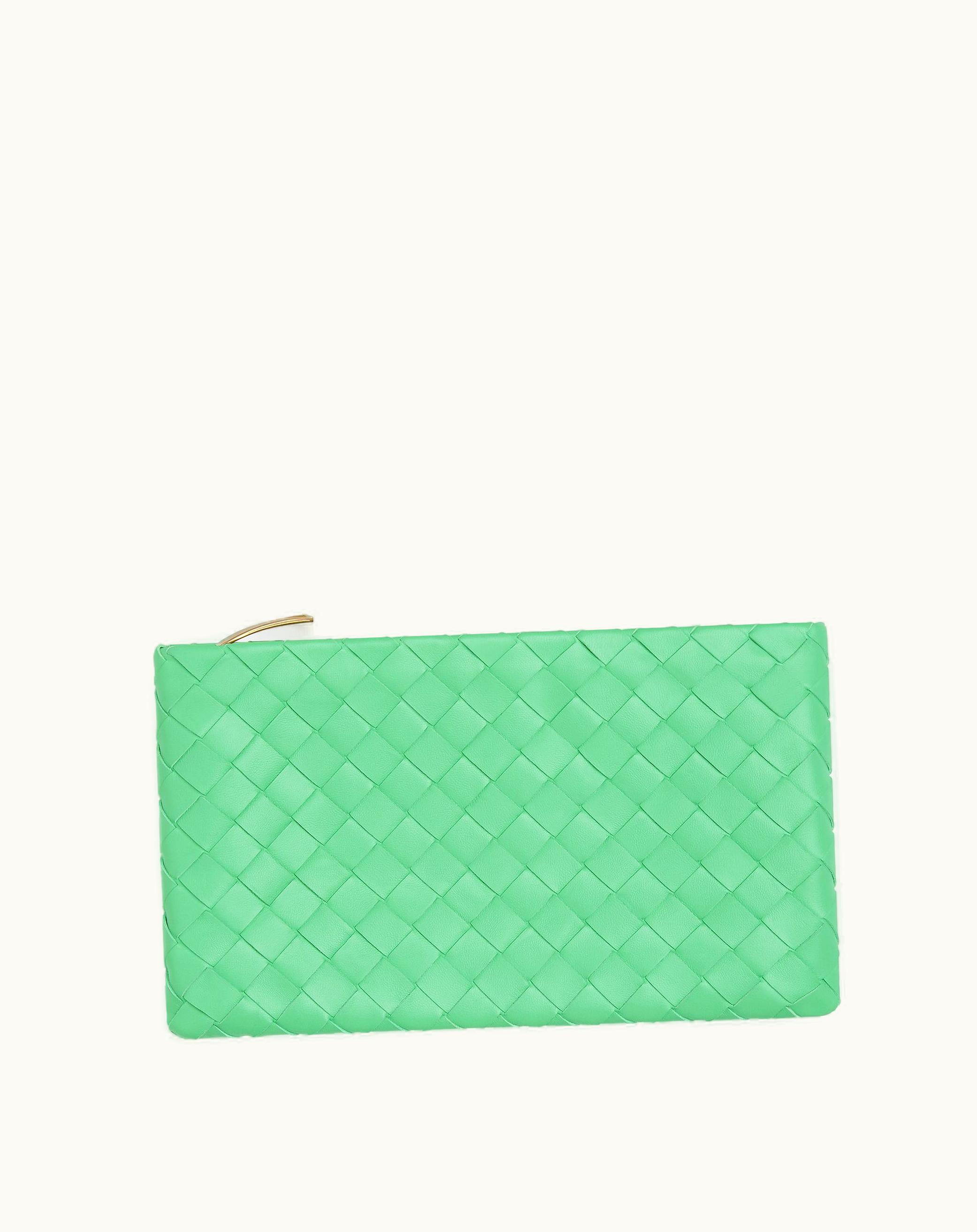 Bottega Veneta Bottega Veneta Women's Small Intrecciato Pouch In Siren
