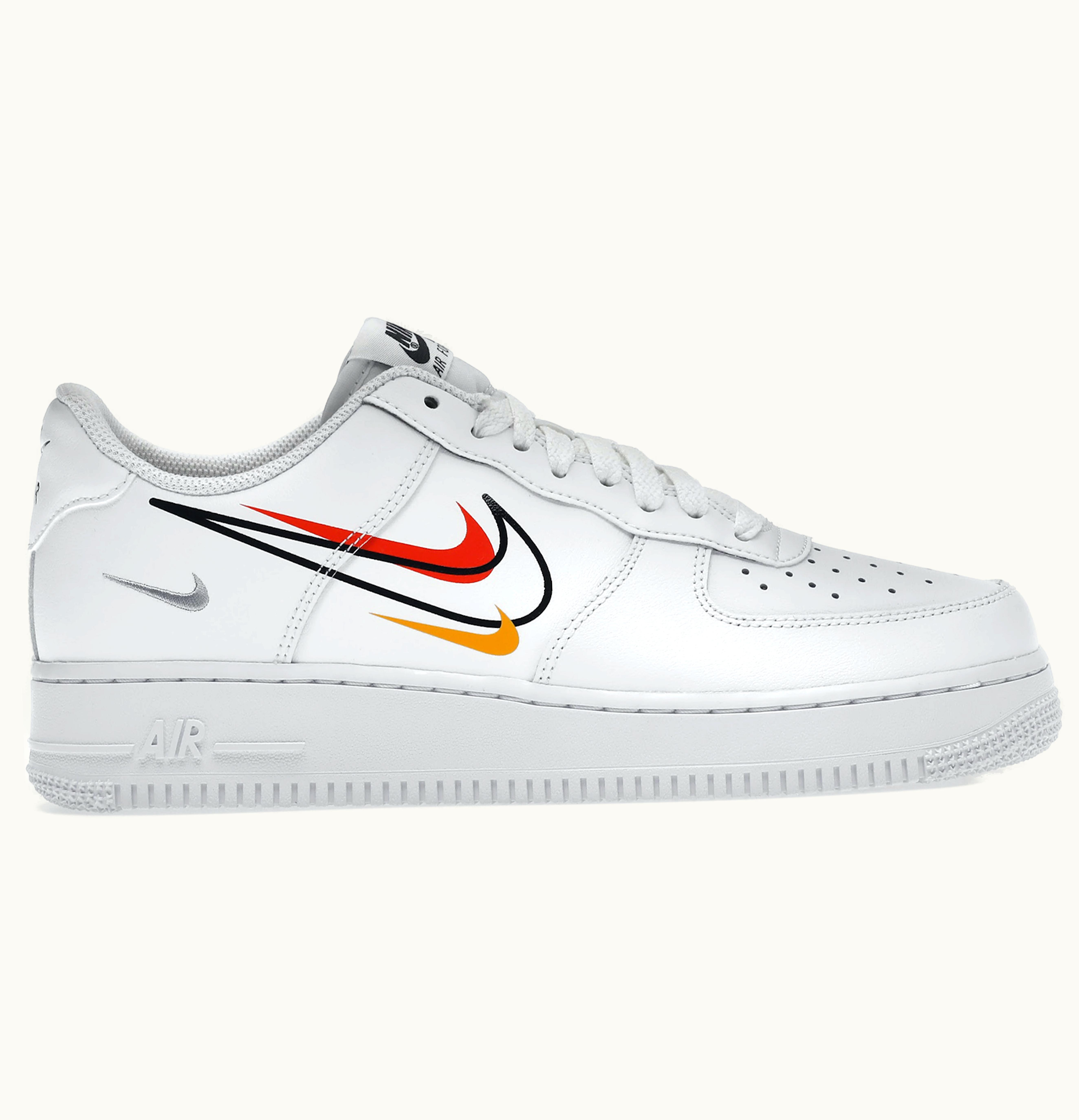 Nike Nike Air Force 1 Low Multi Swoosh White