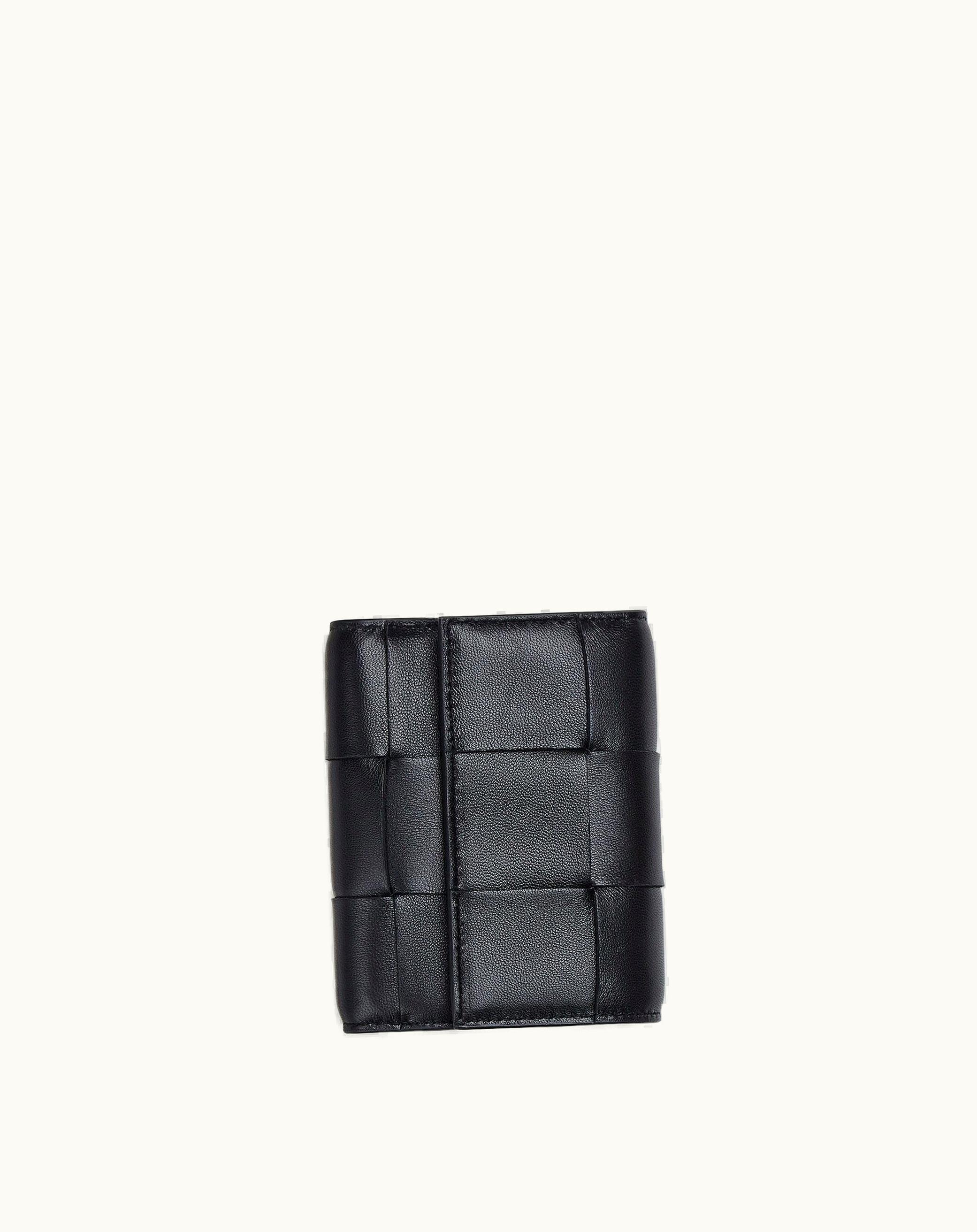 Bottega Veneta Bottega Veneta Women's Trifold Zip Wallet In Black