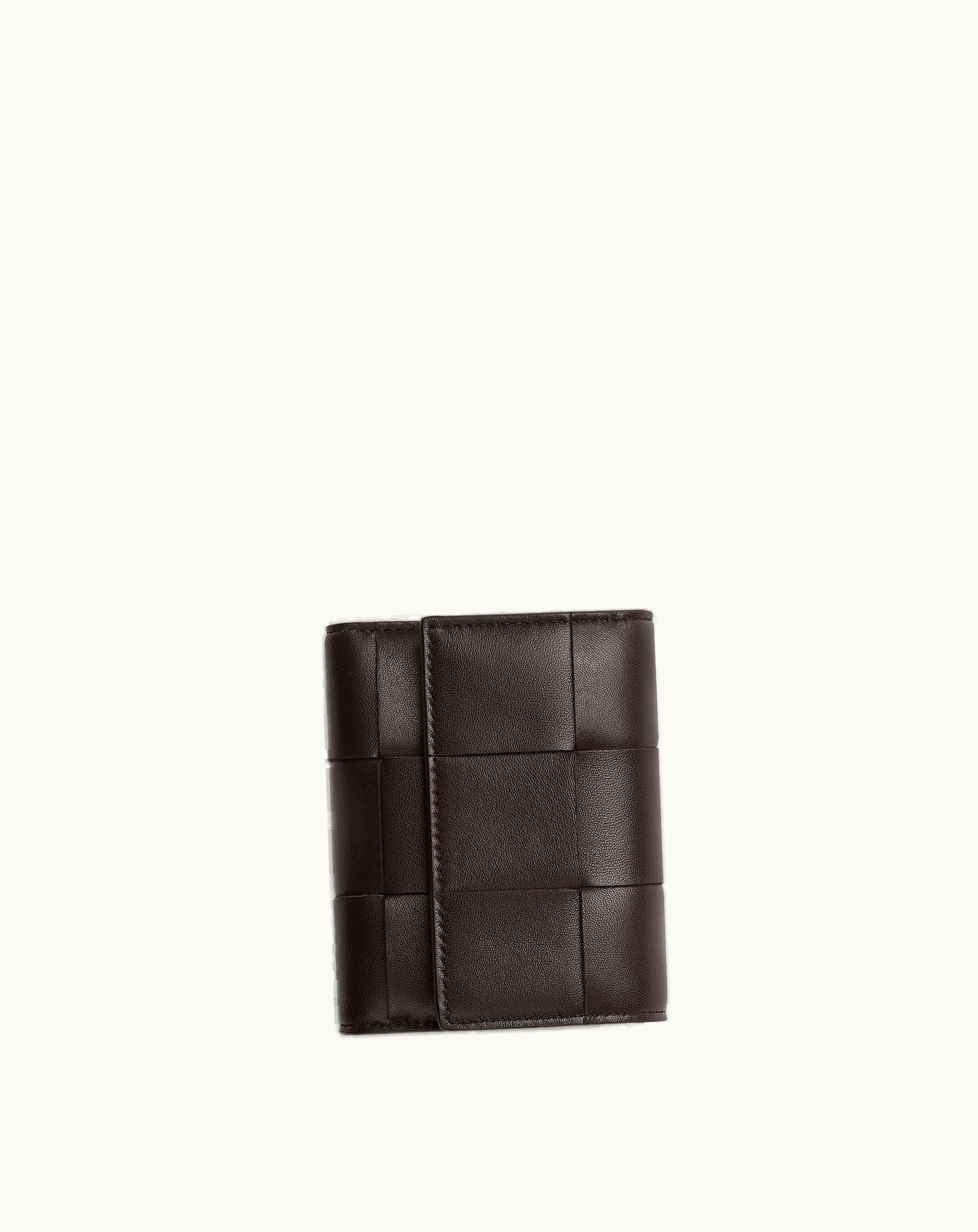 Bottega Veneta Bottega Veneta Women's Cassette Tri-Fold Zip Wallet In Fondant Fondant