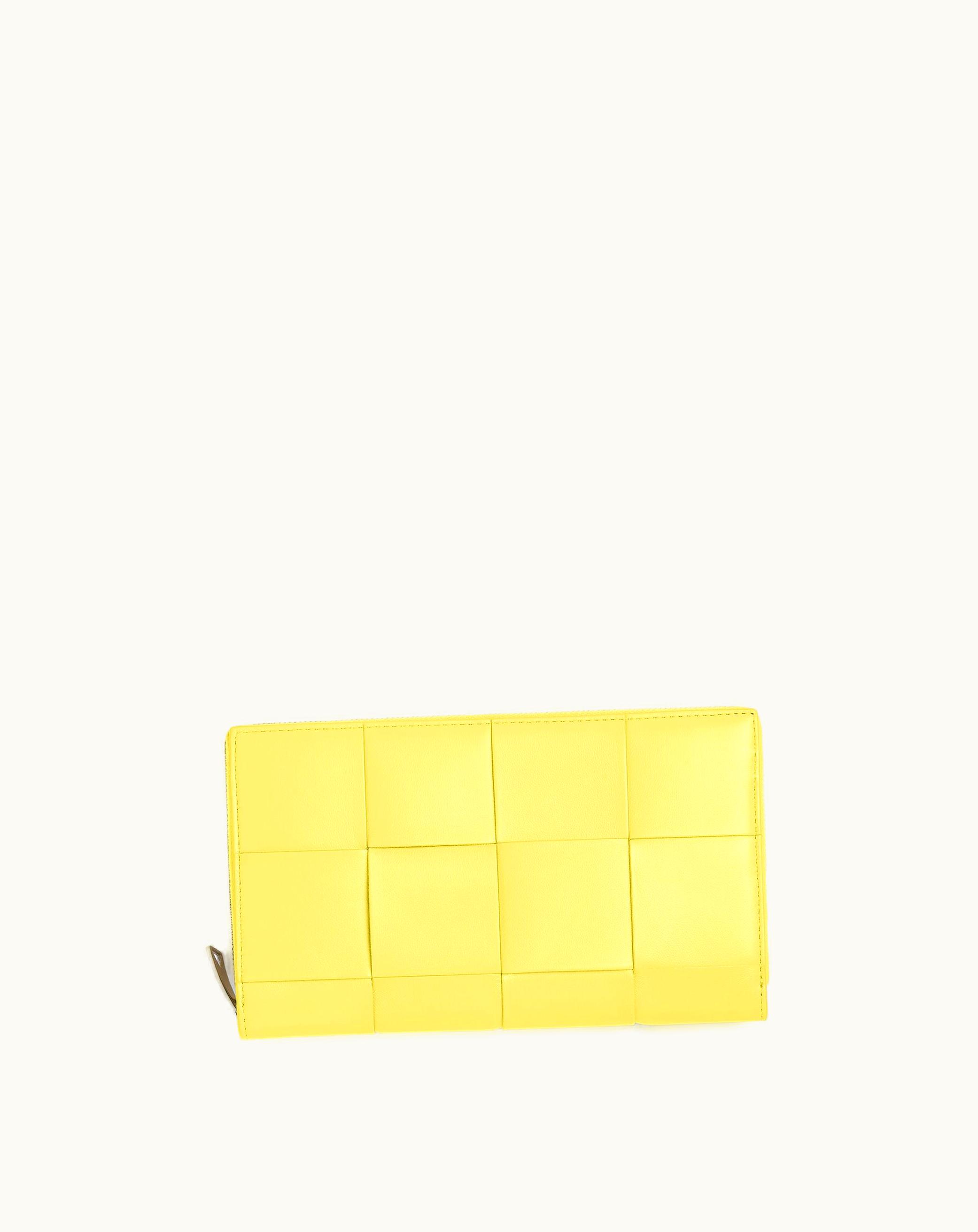 Bottega Veneta Bottega Veneta Women's Cassette Zip Around Wallet In Sherbert