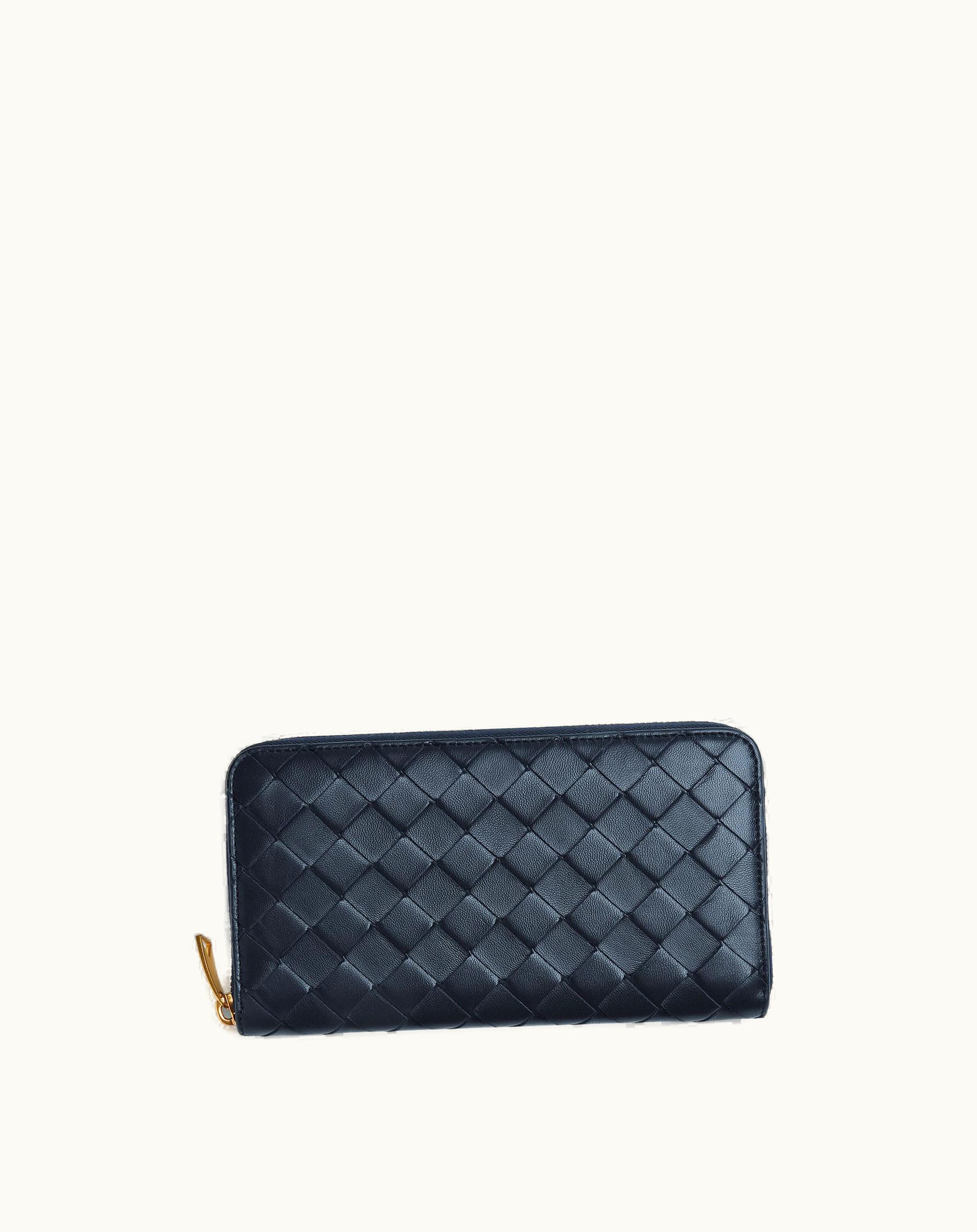 Bottega Veneta Bottega Veneta Women's Intrecciato Zip Around Wallet In Space