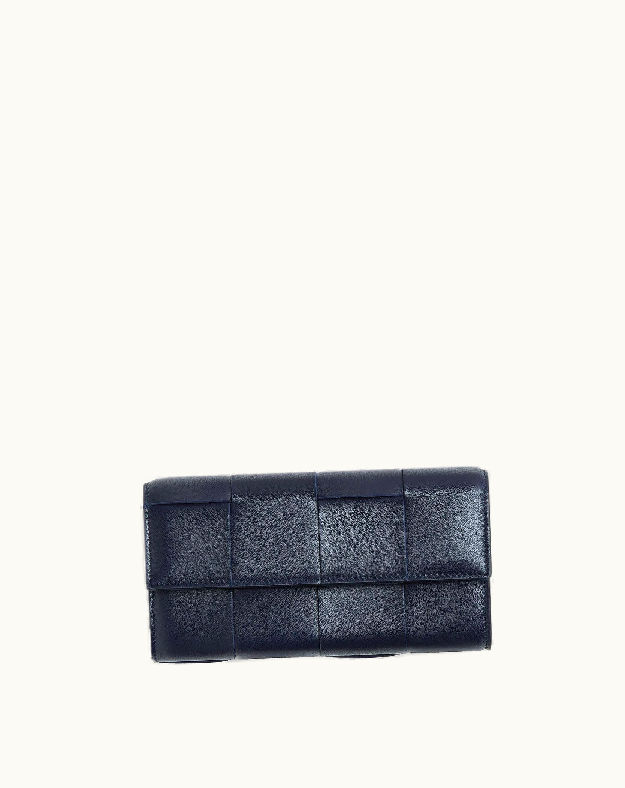 Bottega Veneta Bottega Veneta Women's Cassette Large Flap Wallet In Space
