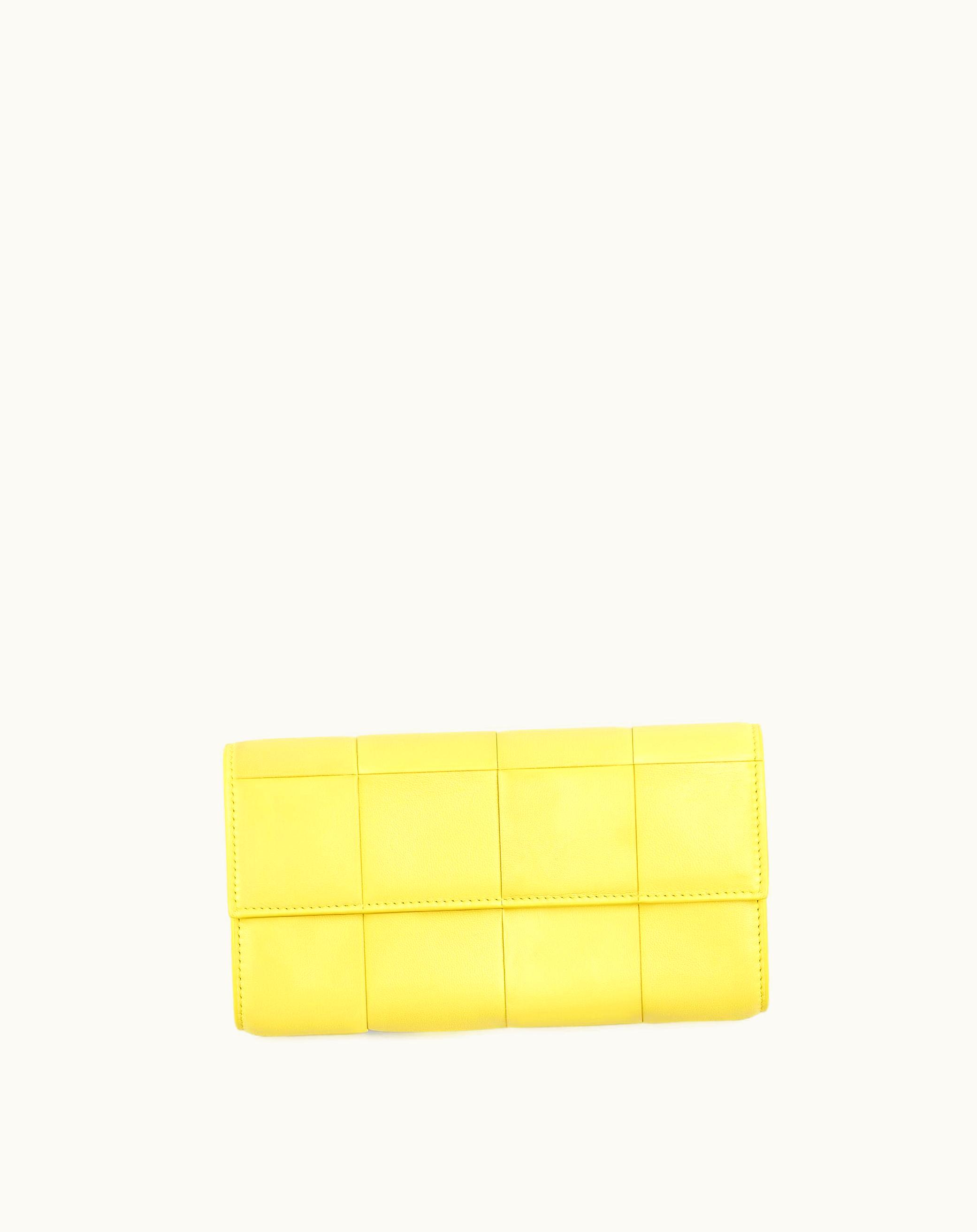 Bottega Veneta Bottega Veneta Women's Cassette Large Flap Wallet In Sherbert
