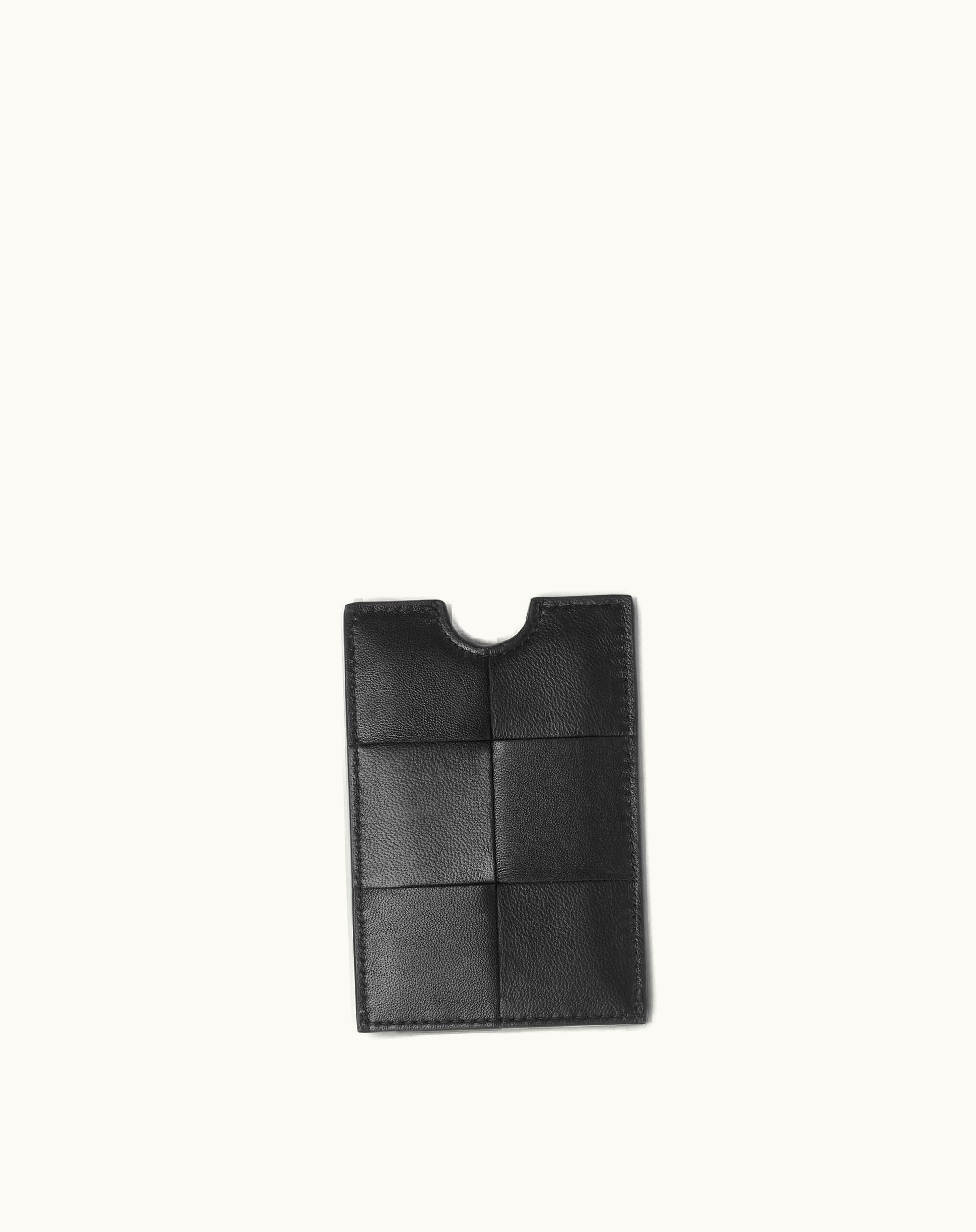 Bottega Veneta Bottega Veneta Women's Cassette Credit Card Case In Black Black