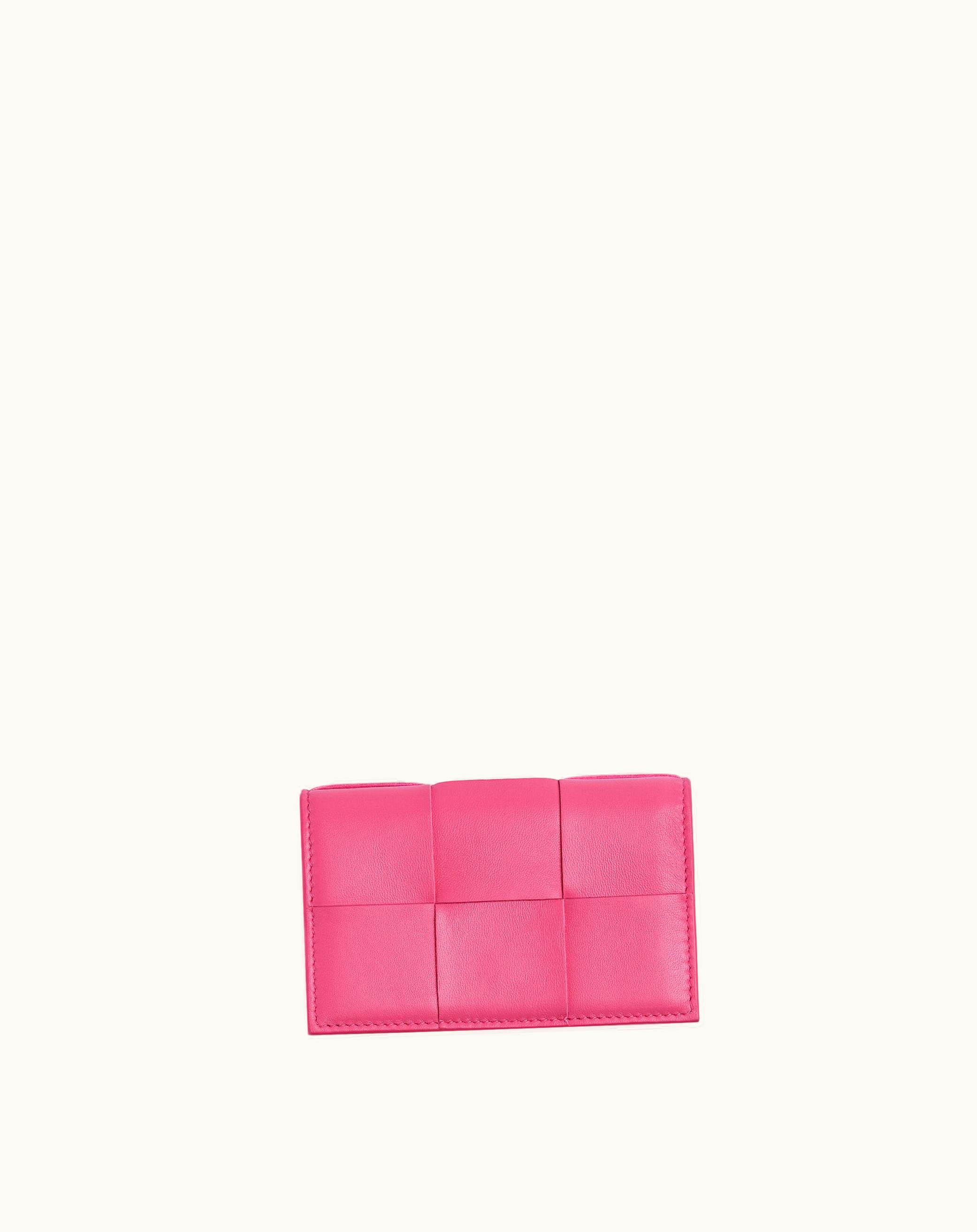 Bottega Veneta Bottega Veneta Women's Cassette Business Card Case In Milkshake