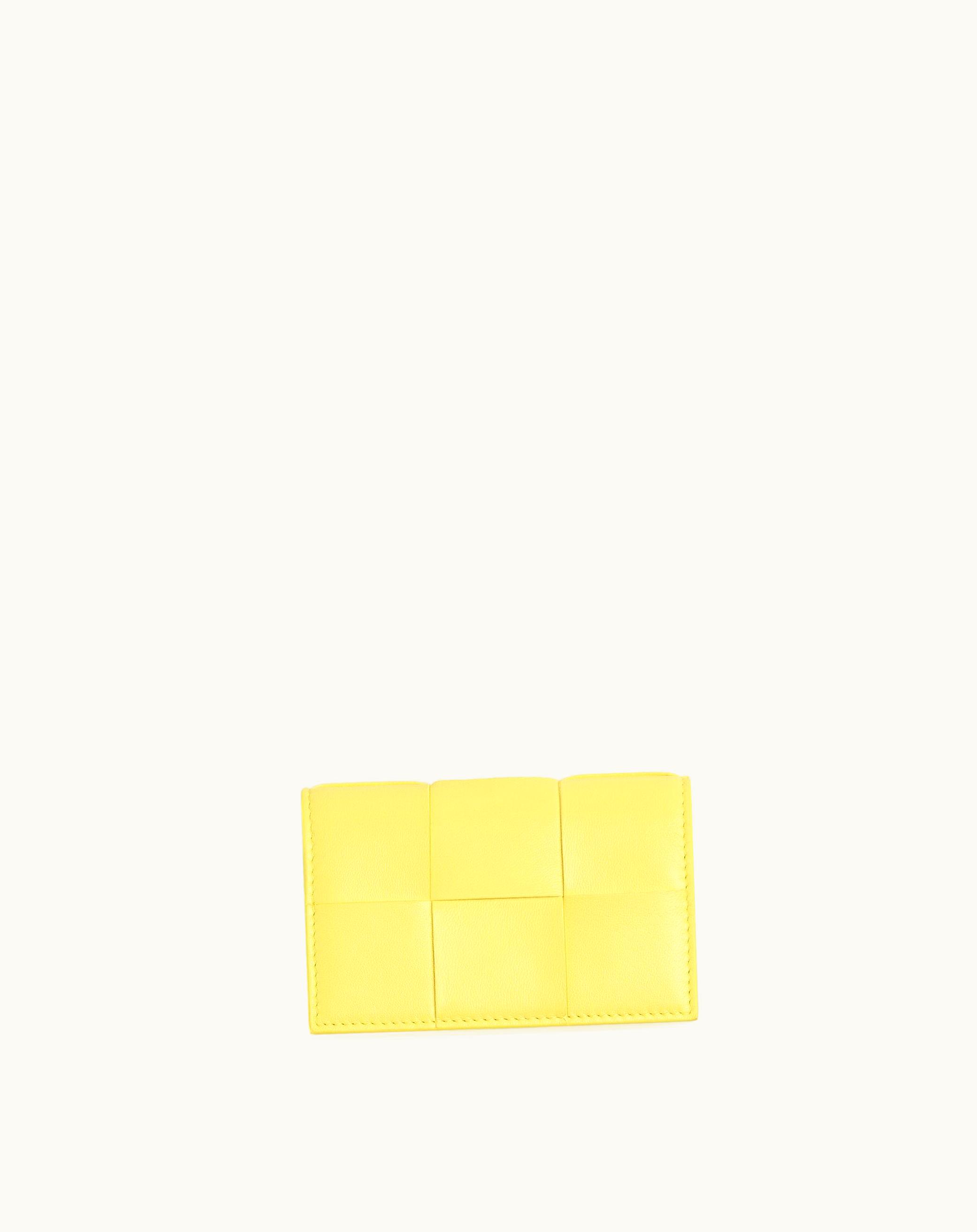 Bottega Veneta Bottega Veneta Women's Cassette Business Card Case In Sherbert