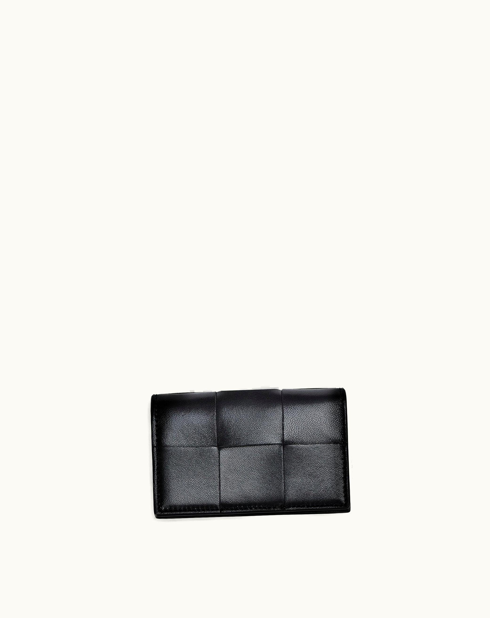Bottega Veneta Bottega Veneta Women's Cassette Business Card Case In Black