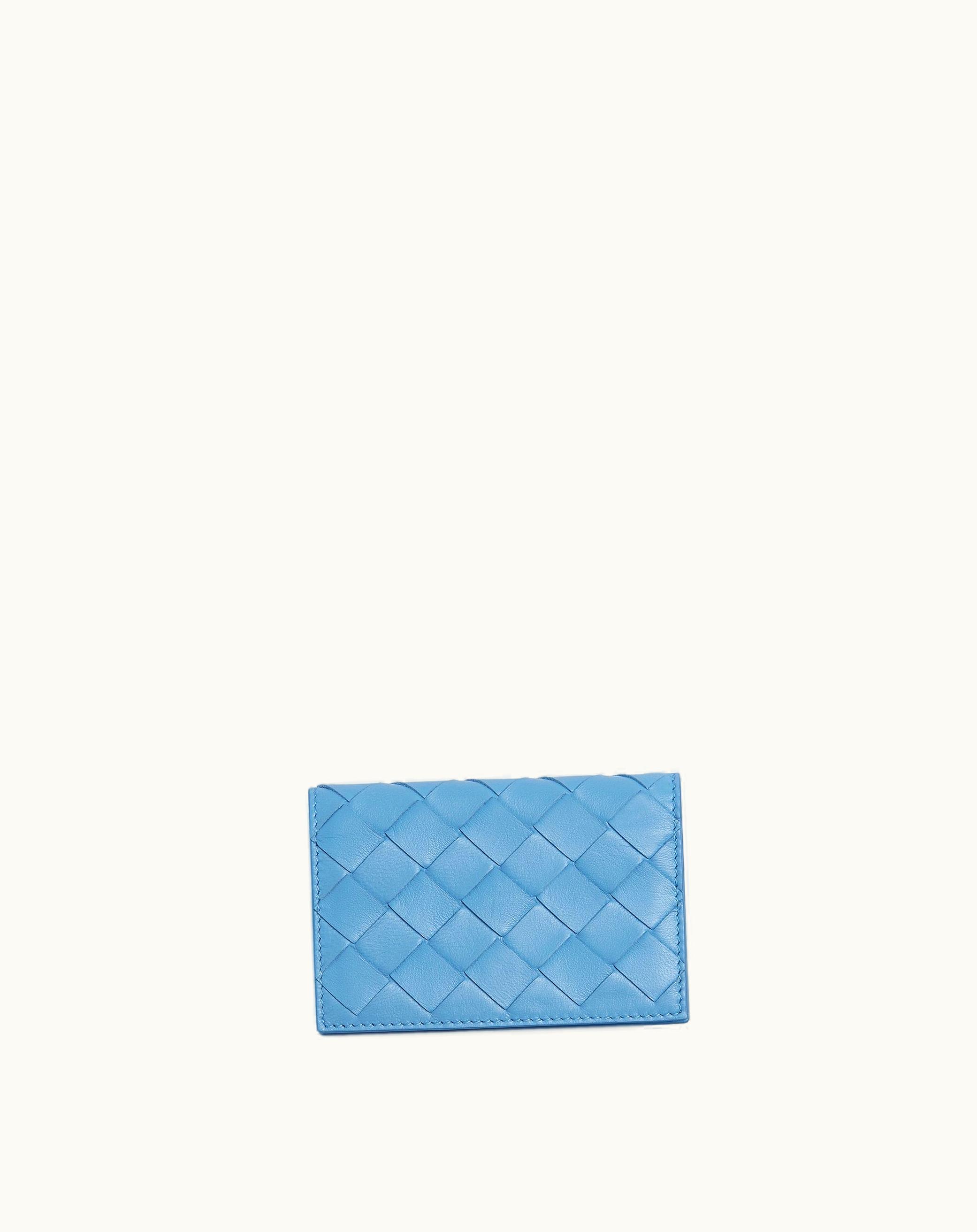 Bottega Veneta Bottega Veneta Women's Intrecciato Business Card Case In Windswept