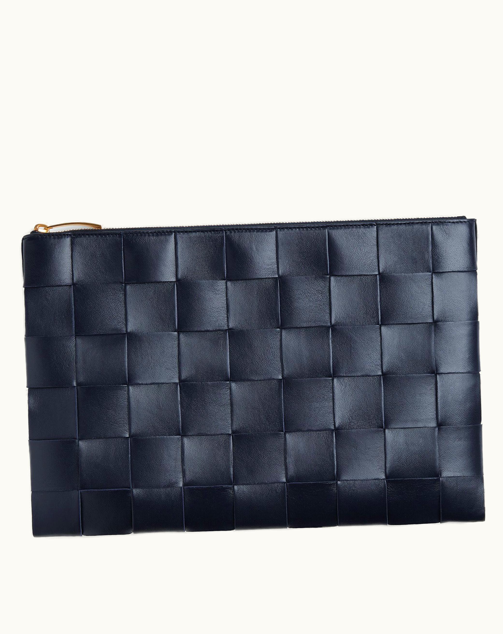 Bottega Veneta Bottega Veneta Women's Large Cassette Flat Pouch In Space