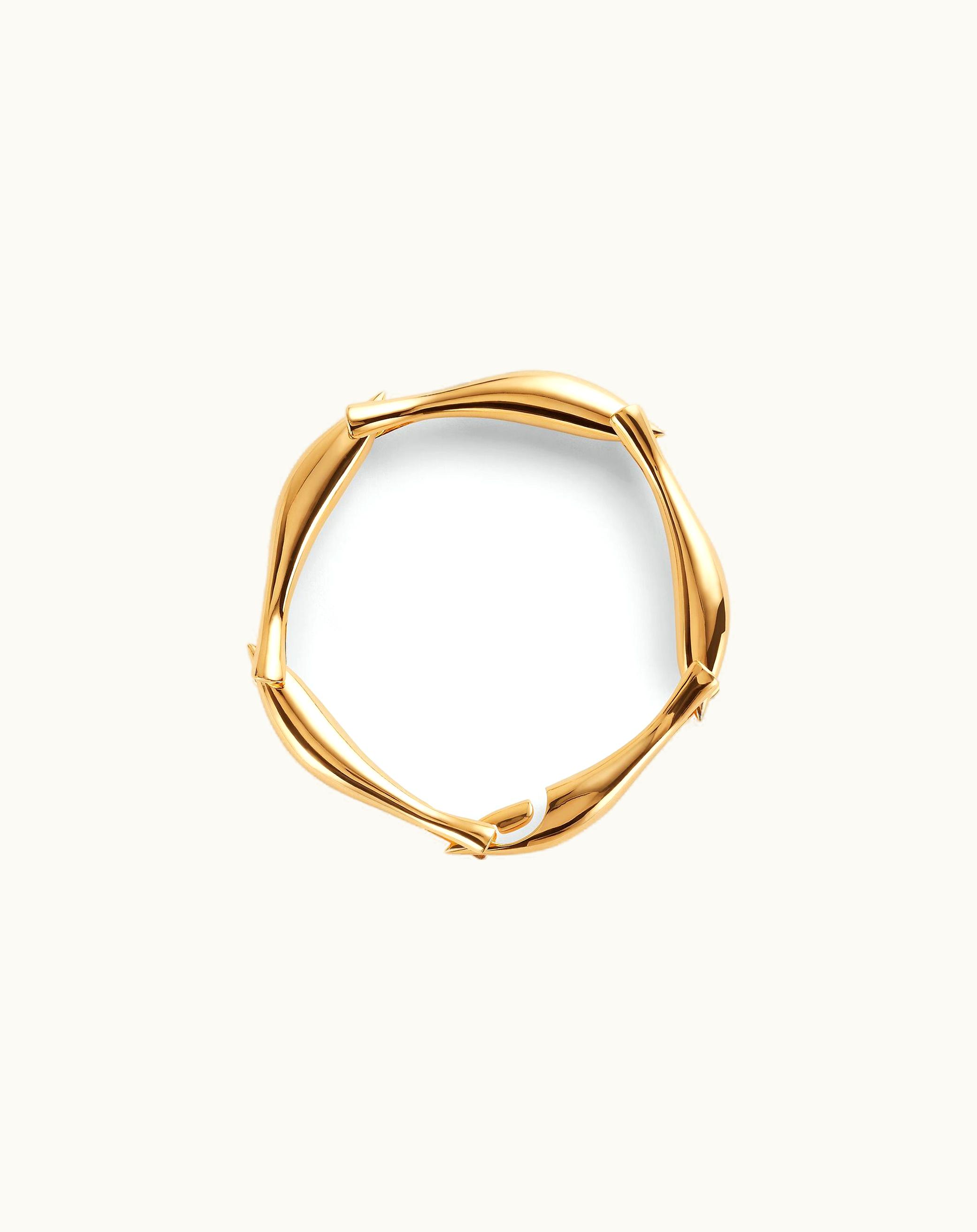 Bottega Veneta Bottega Veneta Women's Sardine Bracelet In Yellow Gold