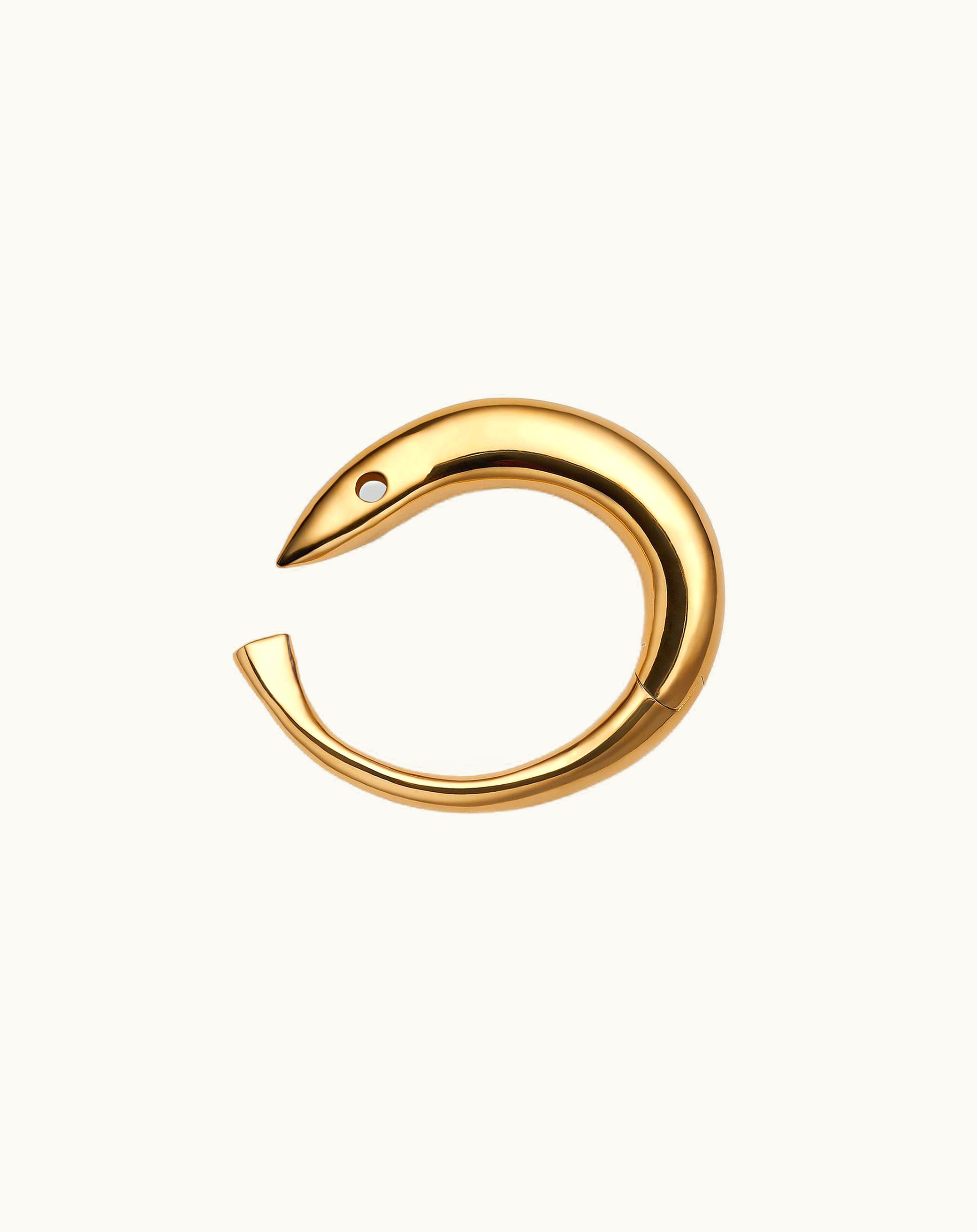 Bottega Veneta Bottega Veneta Women's Sardine Cuff Bracelet In Yellow Gold