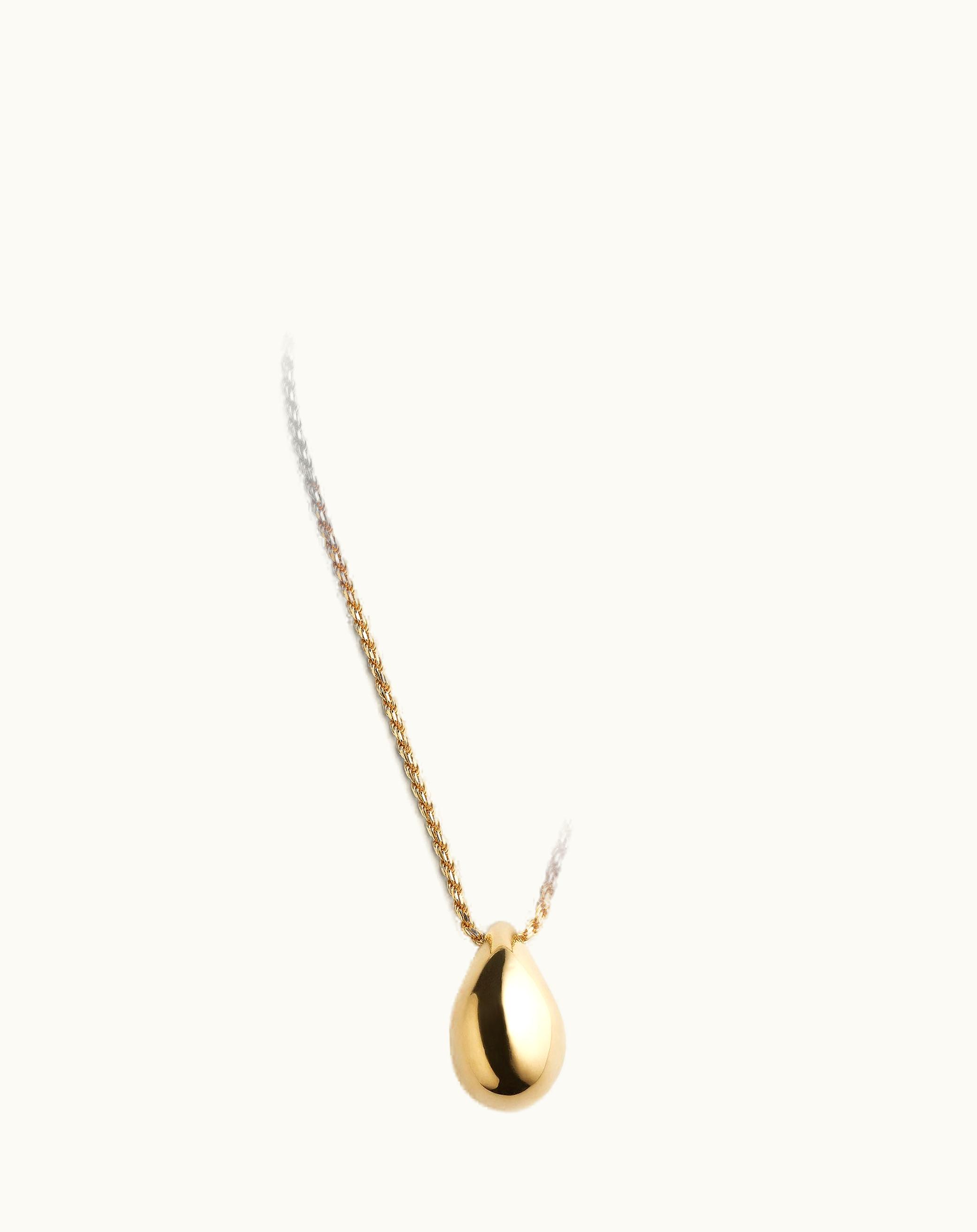 Bottega Veneta Bottega Veneta Women's Drop Necklace In Yellow Gold
