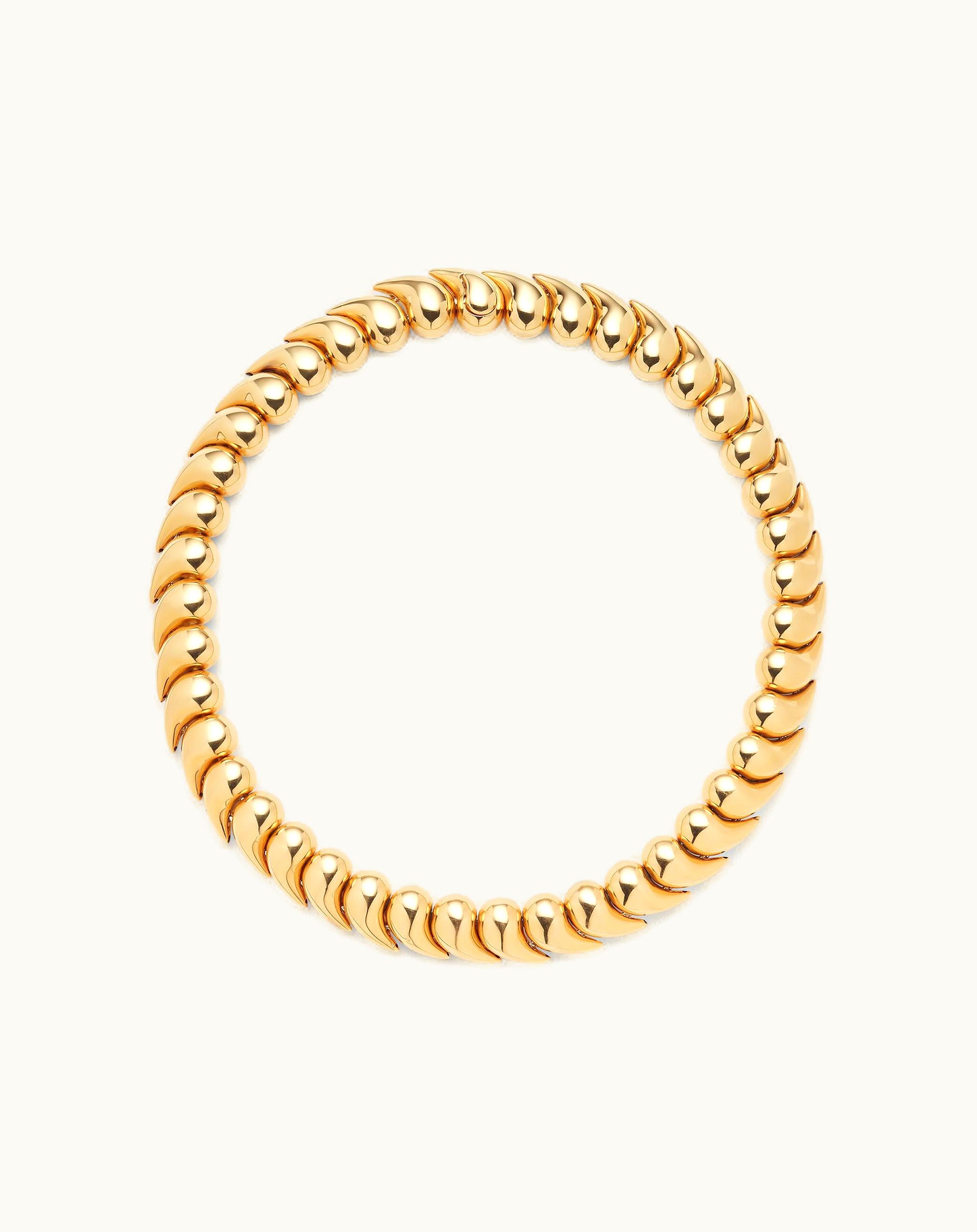 Bottega Veneta Bottega Veneta Women's Drop Necklace In Yellow Gold Yellow gold