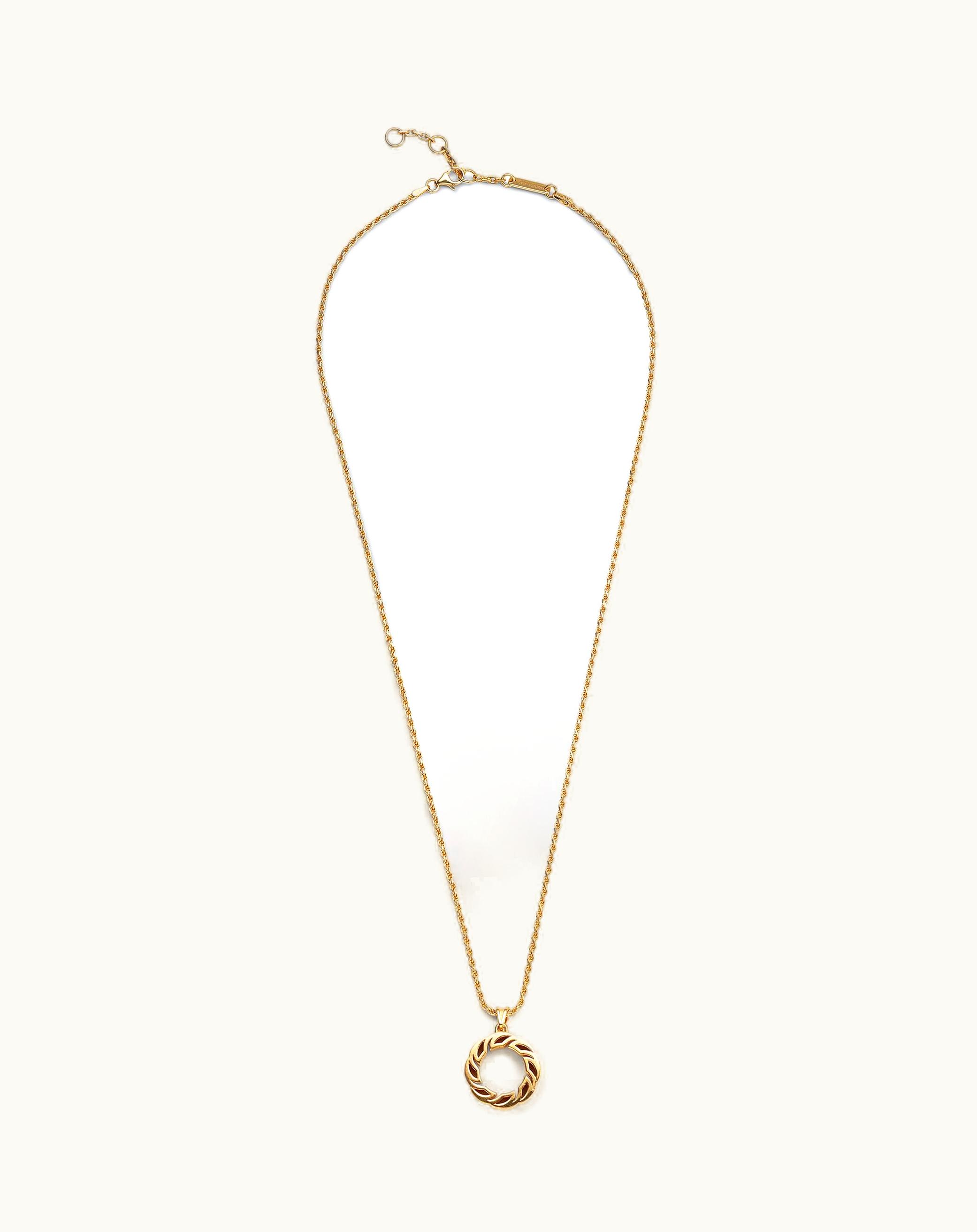 Bottega Veneta Bottega Veneta Men's Tide Necklace In Yellow Gold