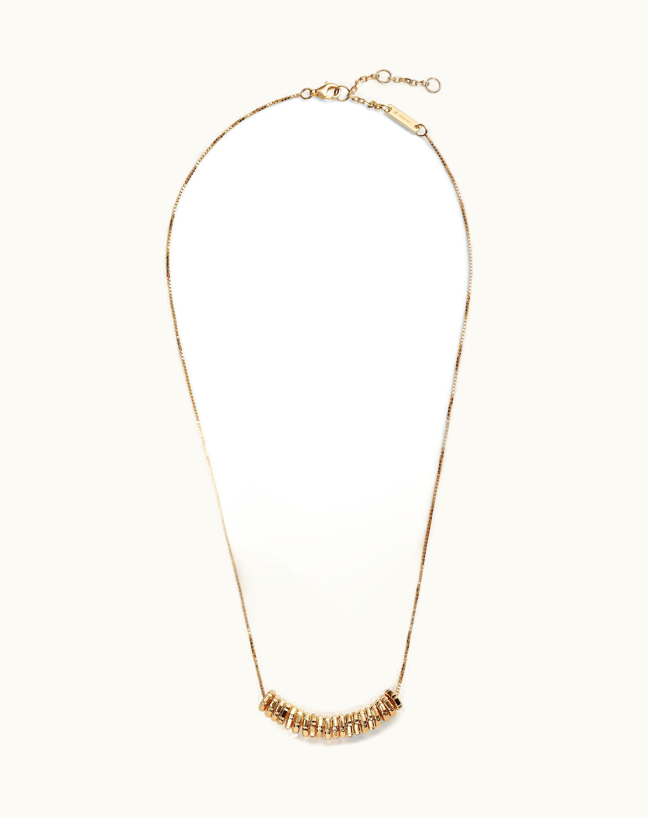 Bottega Veneta Bottega Veneta Women's Facet Necklace In Yellow Gold