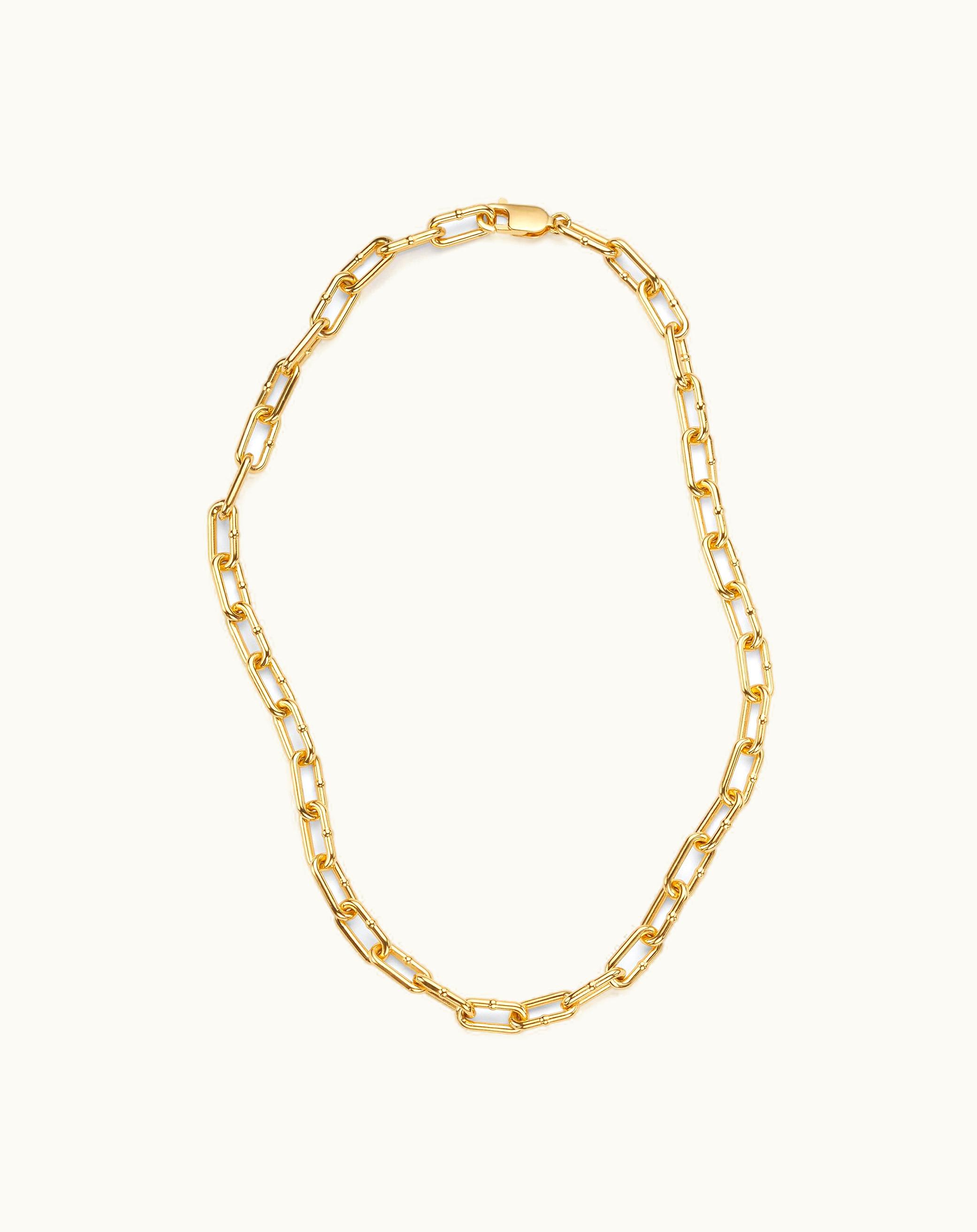 Bottega Veneta Bottega Veneta Women's Chain Necklace In Yellow Gold Yellow gold