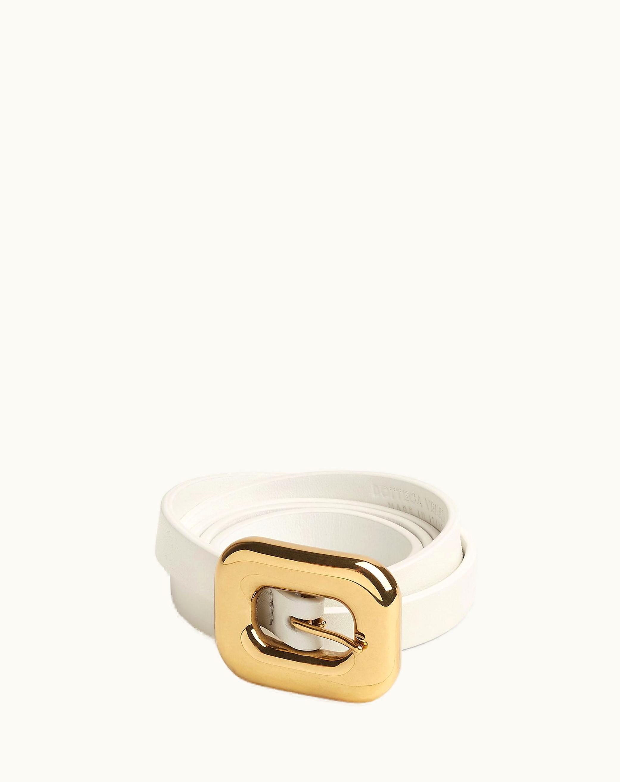 Bottega Veneta Bottega Veneta Women's Chain Link Belt In White