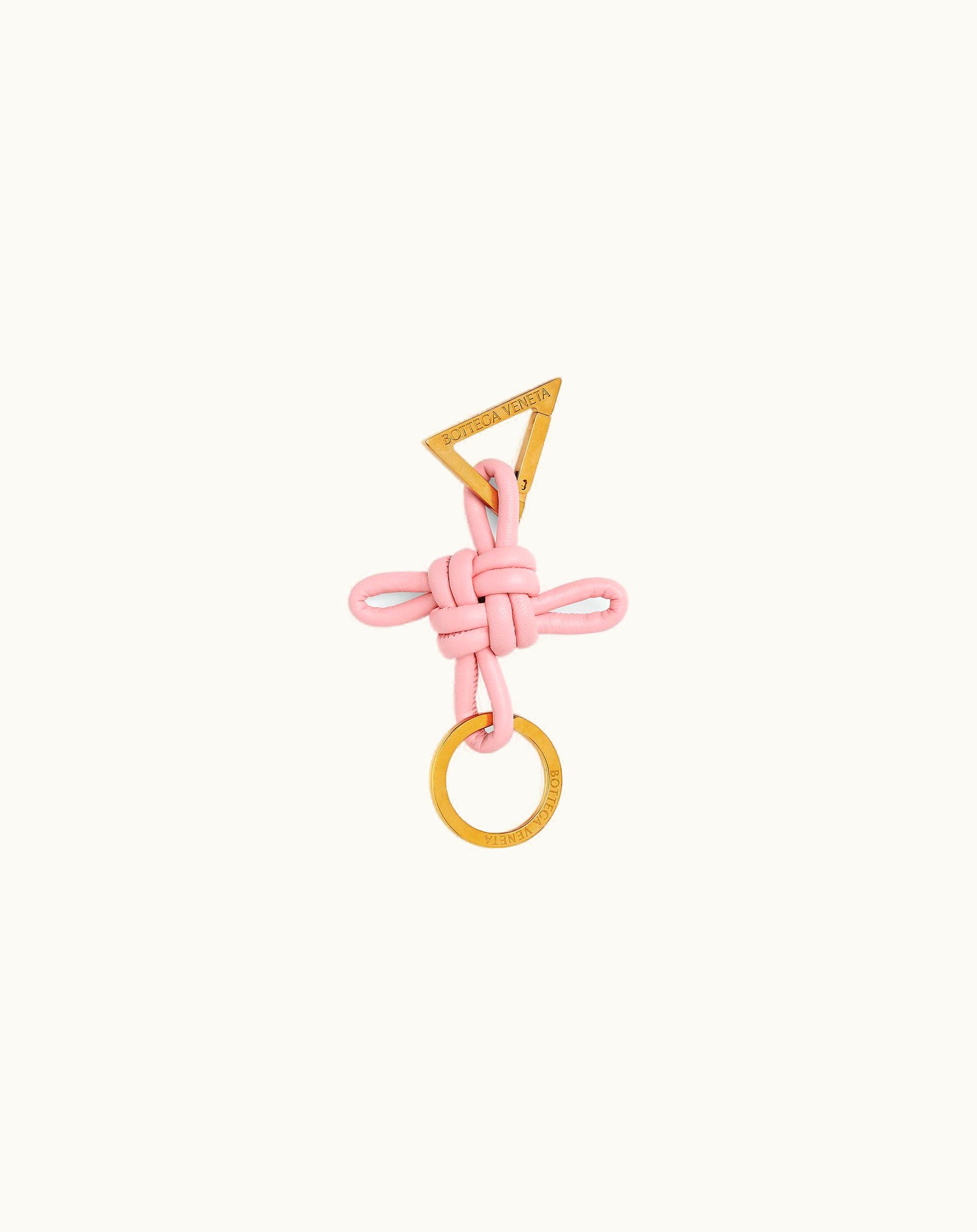 Bottega Veneta Bottega Veneta Women's Triangle Key Ring In Ribbon