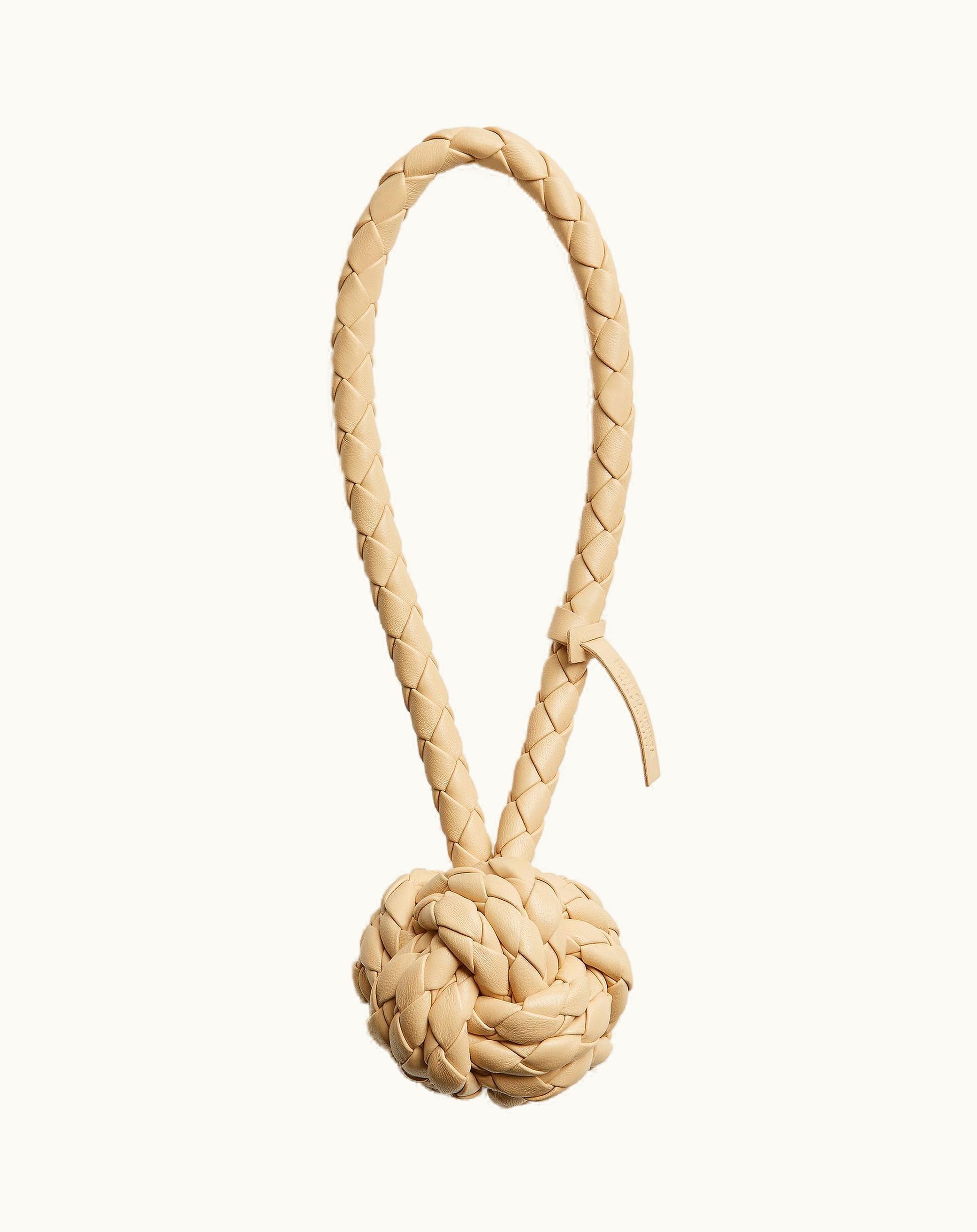 Bottega Veneta Bottega Veneta Women's Large Knot Charm In Porridge