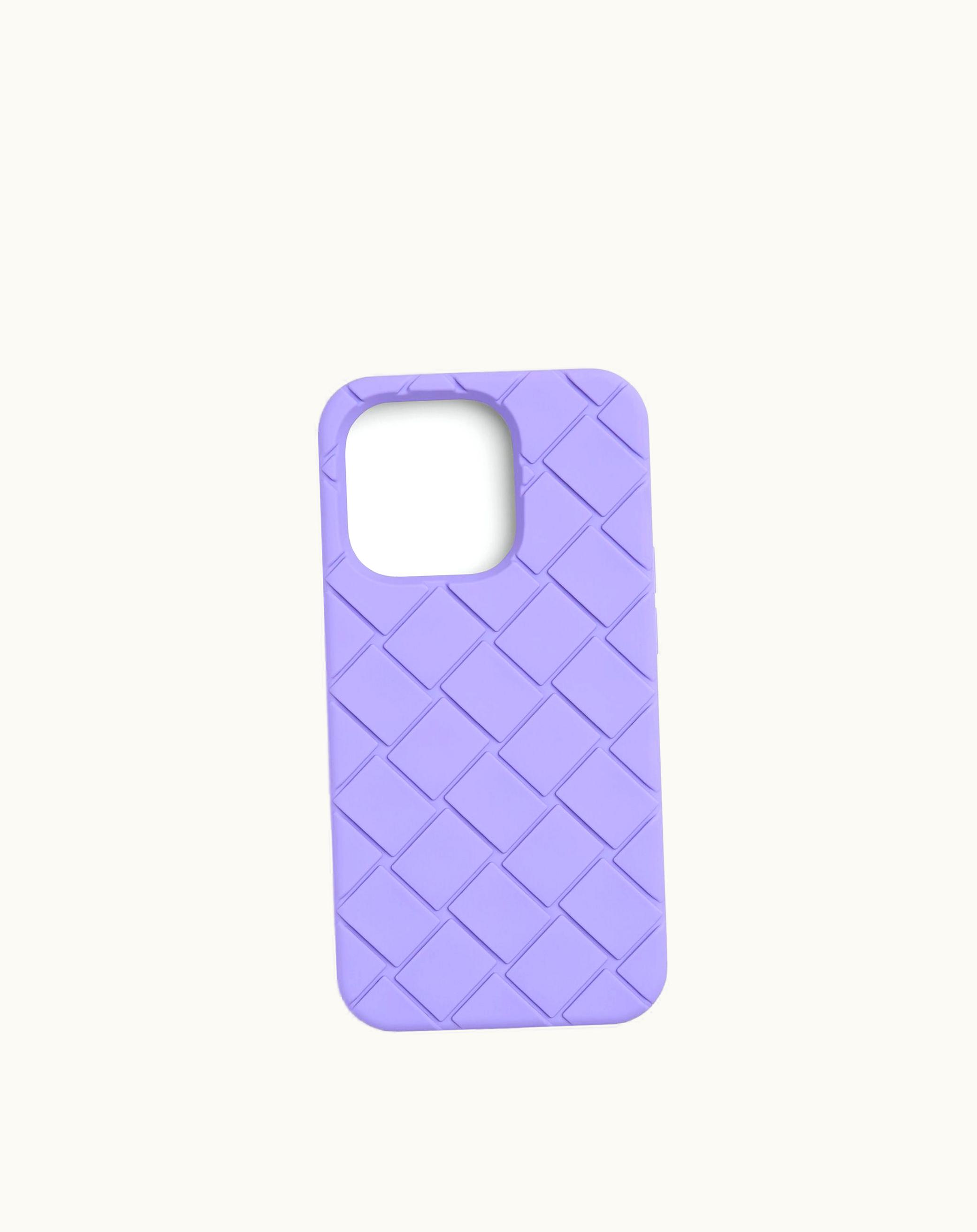 Bottega Veneta Bottega Veneta Men's Iphone 14 Pro Case In Amethyst