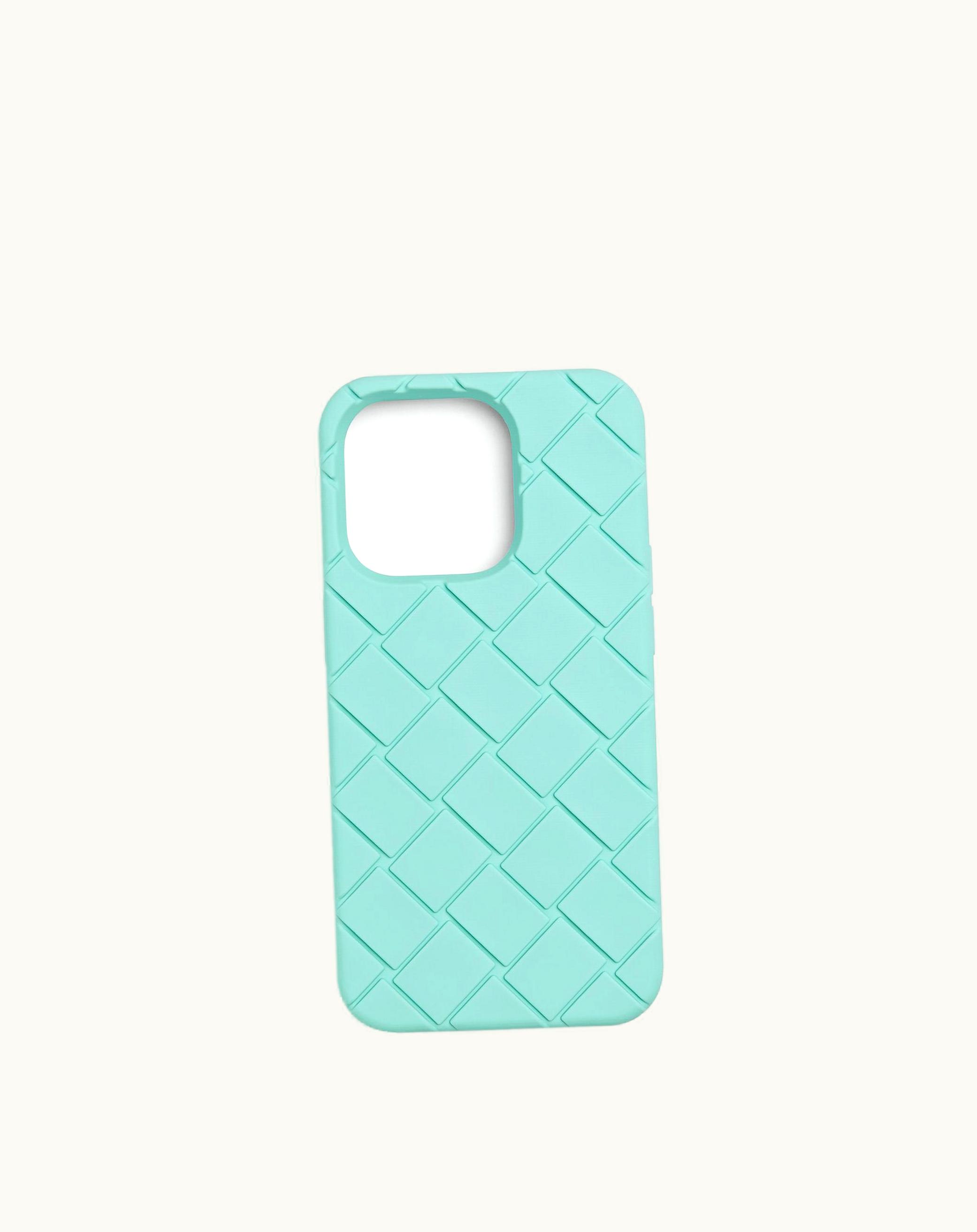 Bottega Veneta Bottega Veneta Men's Iphone 14 Pro Case In Celadon