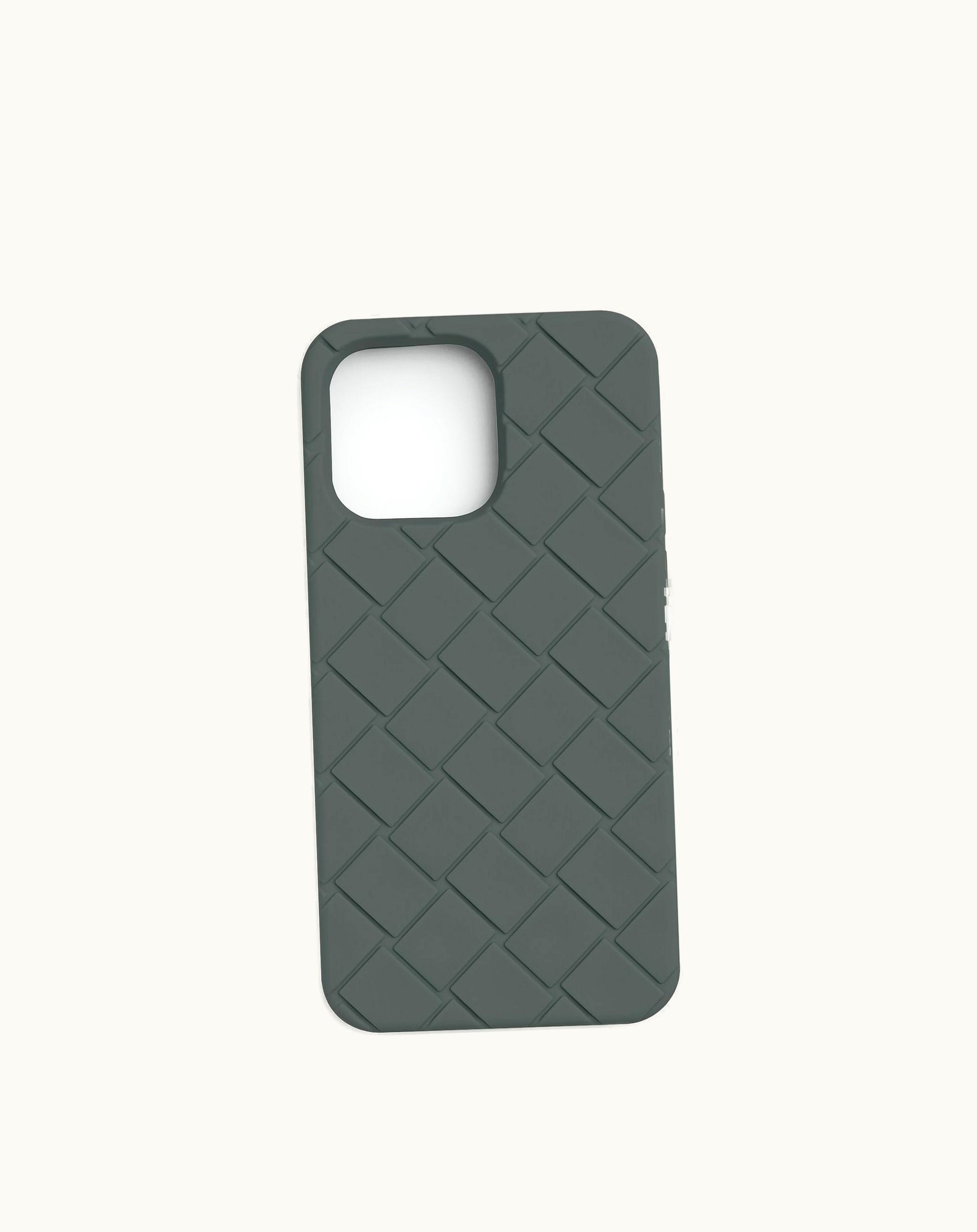 Bottega Veneta Bottega Veneta Men's Iphone 14 Pro Max Case In Slate