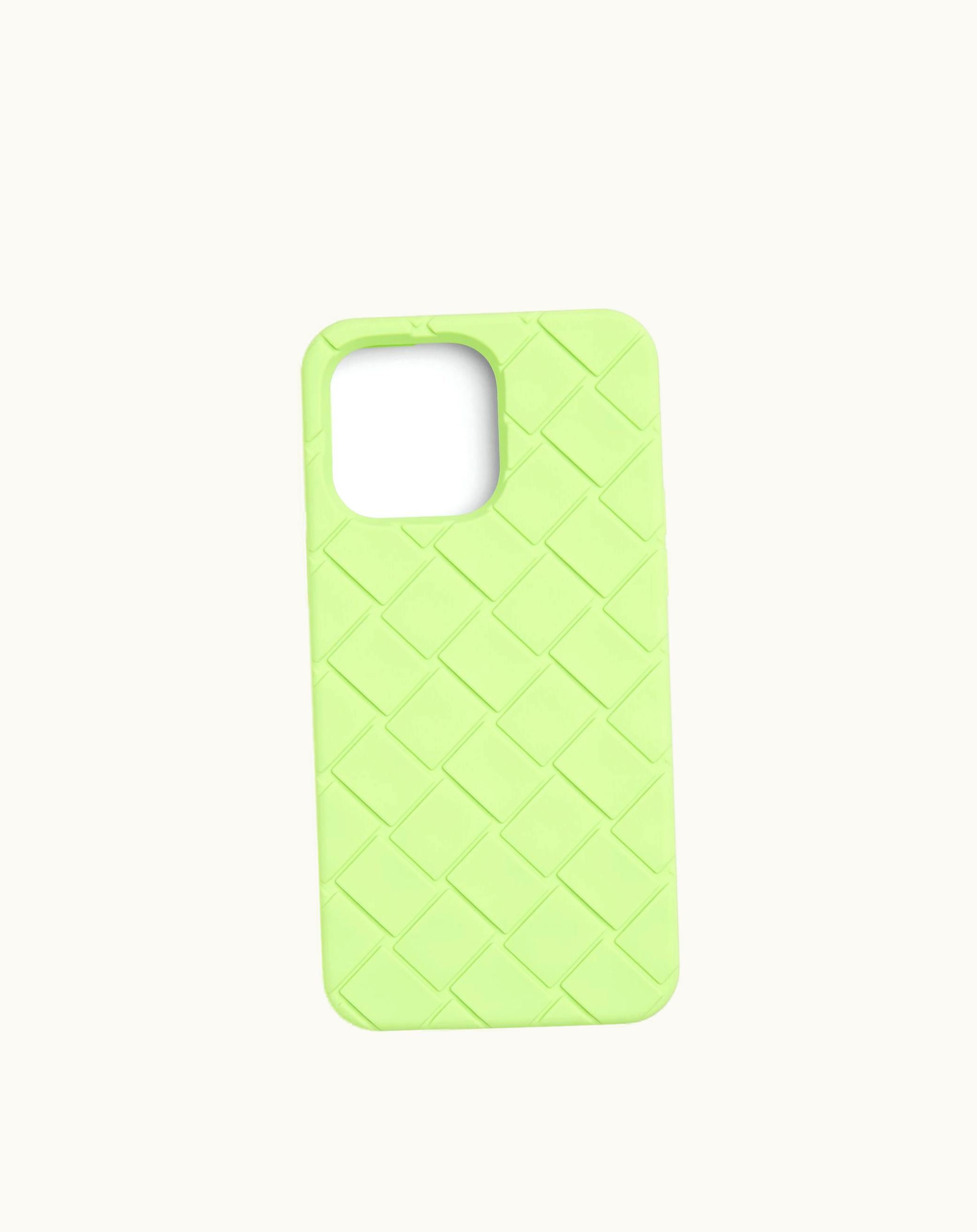 Bottega Veneta Bottega Veneta Men's Iphone 14 Pro Max Case In Fennel