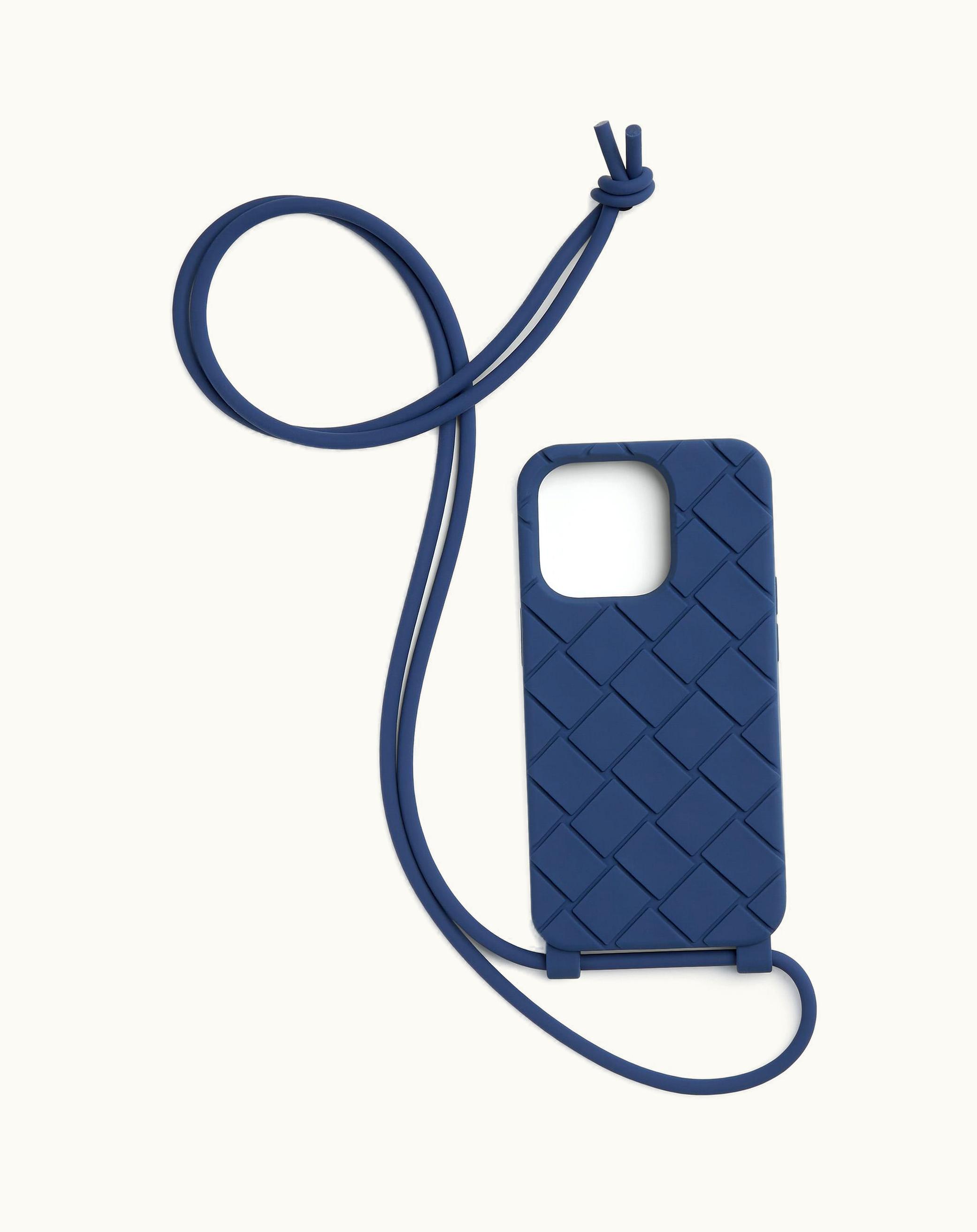Bottega Veneta Bottega Veneta Iphone 14 Pro Case On Strap In Cruise