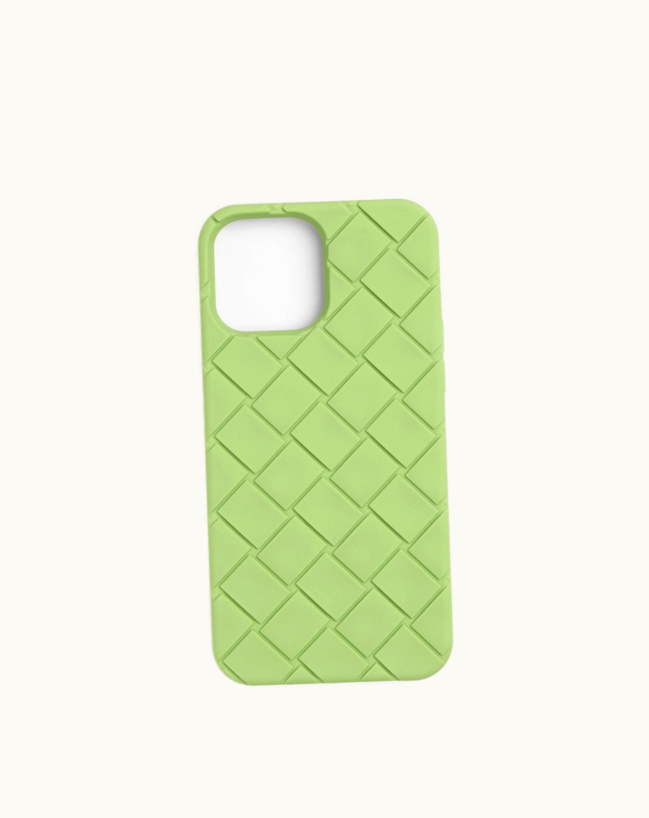 Bottega Veneta Bottega Veneta Men's Iphone 13 Pro Max Case In Pistachio